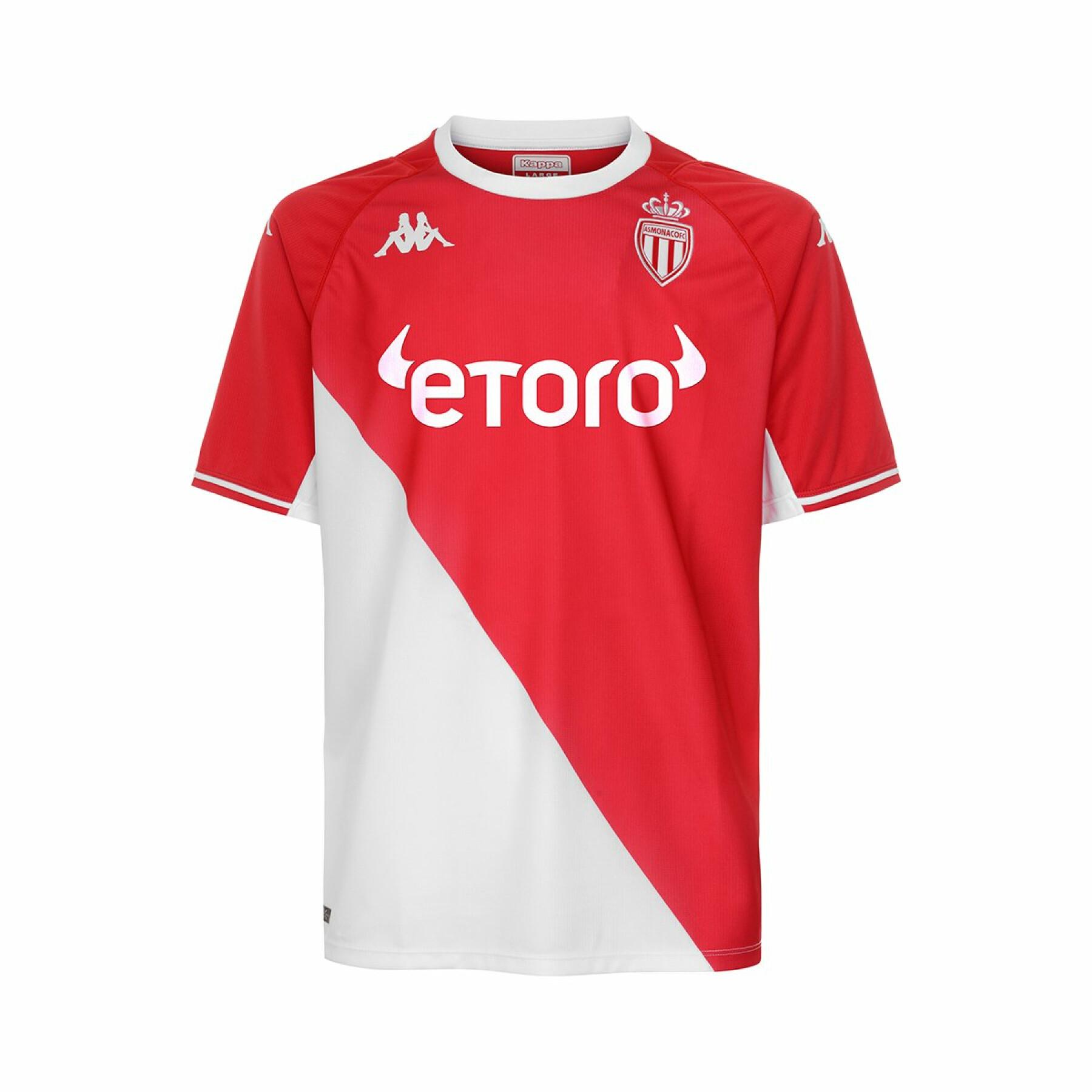 Camiseta primera equipación AS Monaco 2021/22