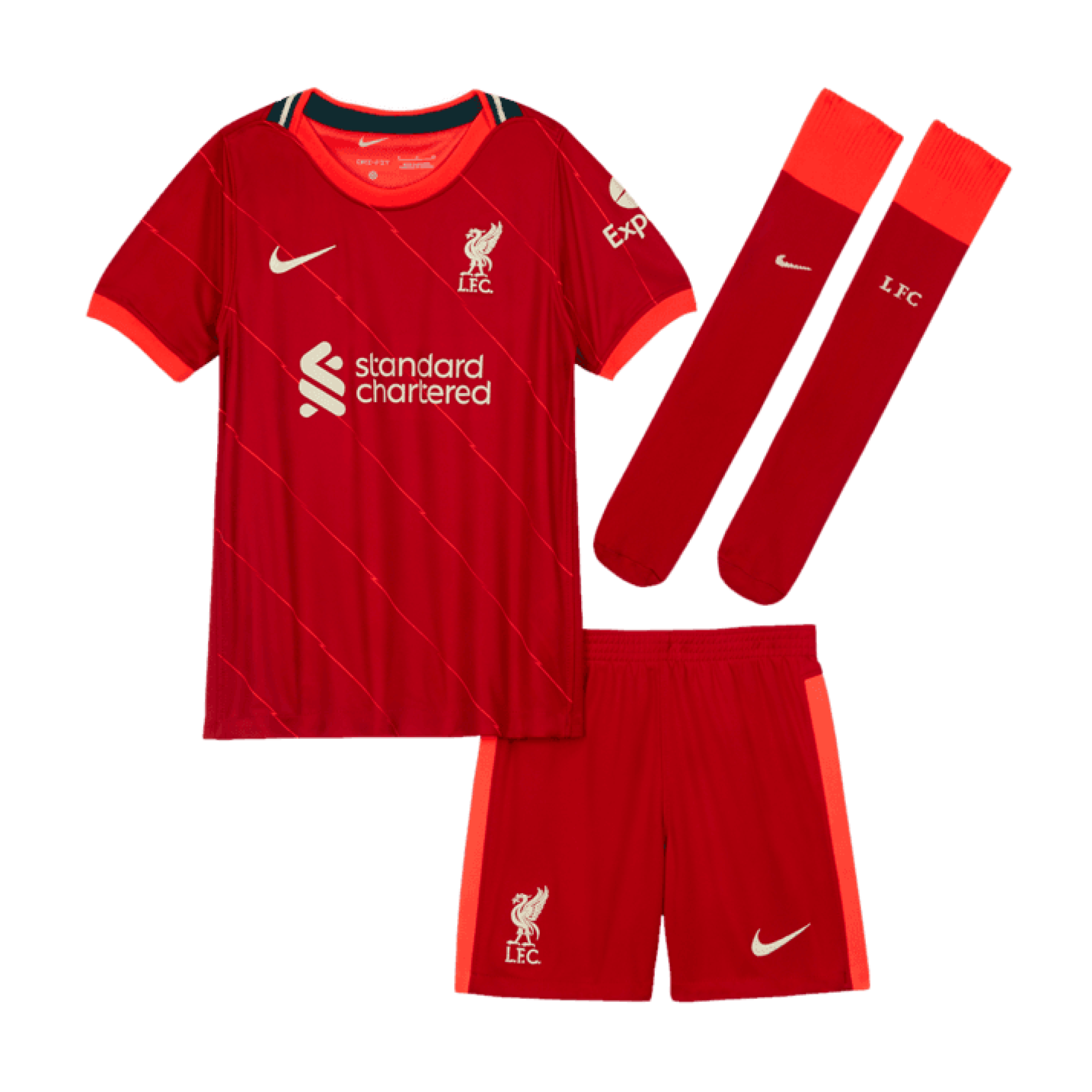Paquete para niños en casa Liverpool FC 2021/22 LK