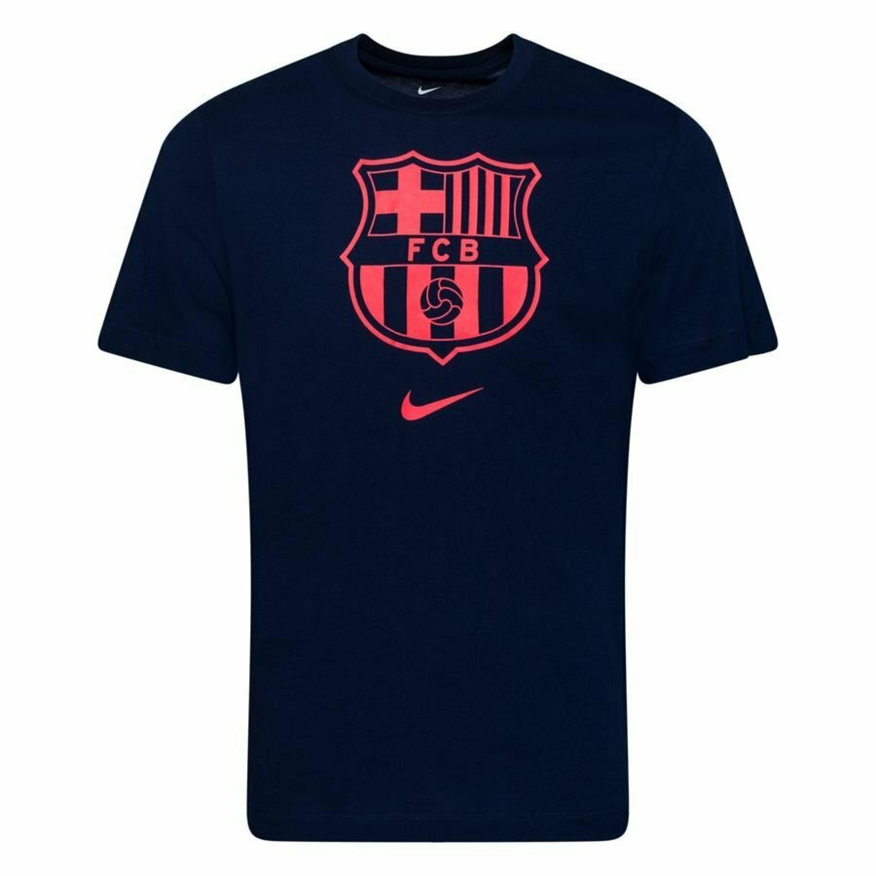 Camiseta de algodón del Barcelona 2020/21