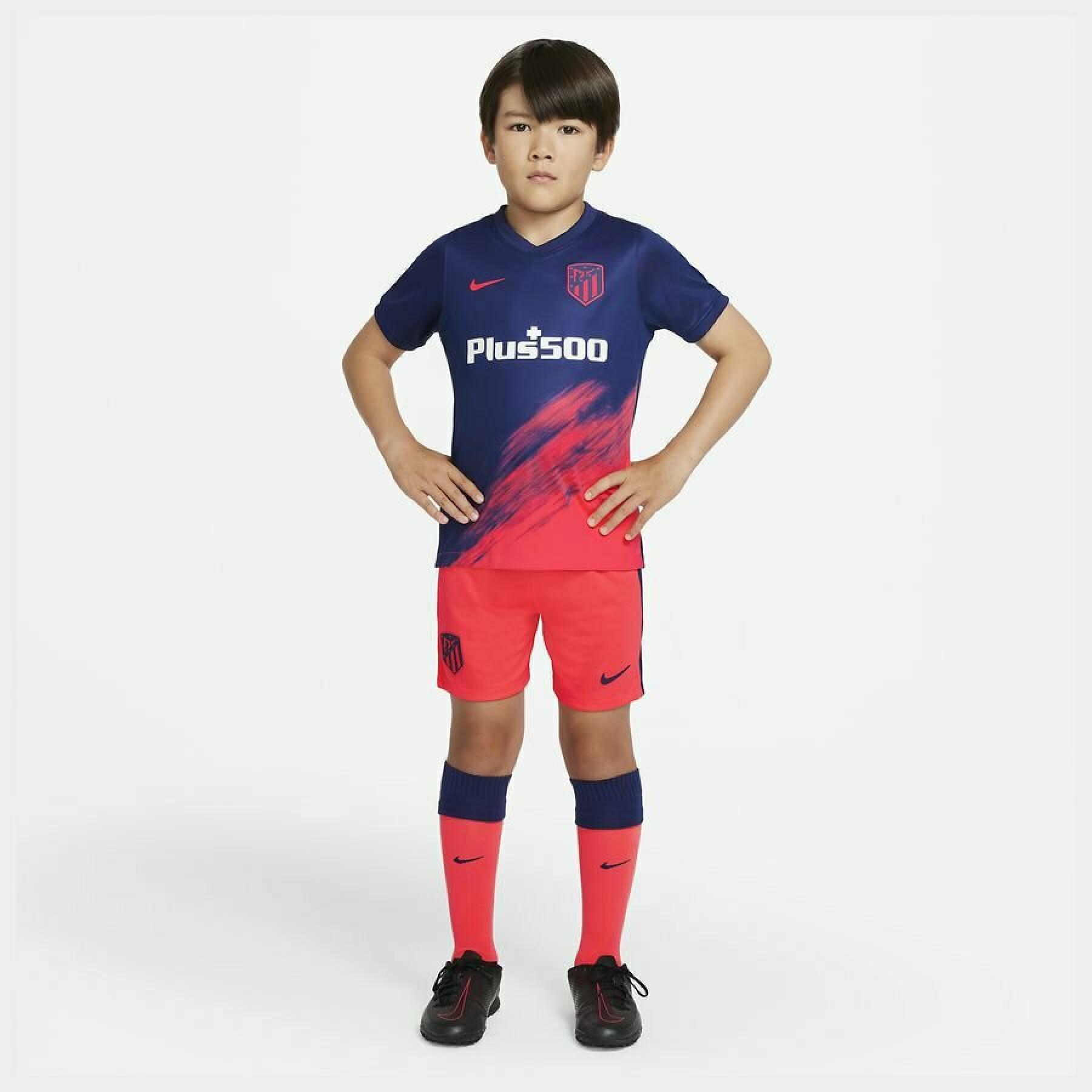 Mini kit de exterior para niños Atlético Madrid 2021/22