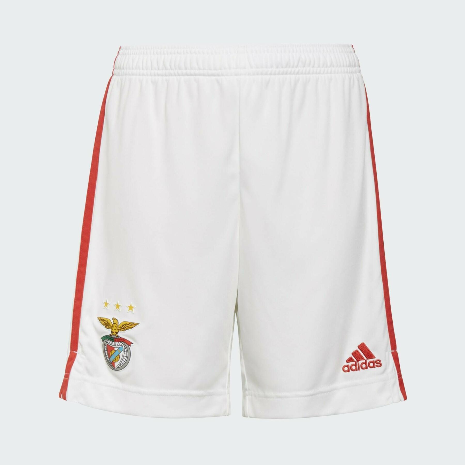Pantalones cortos para niños en casa Benfica 2021/22