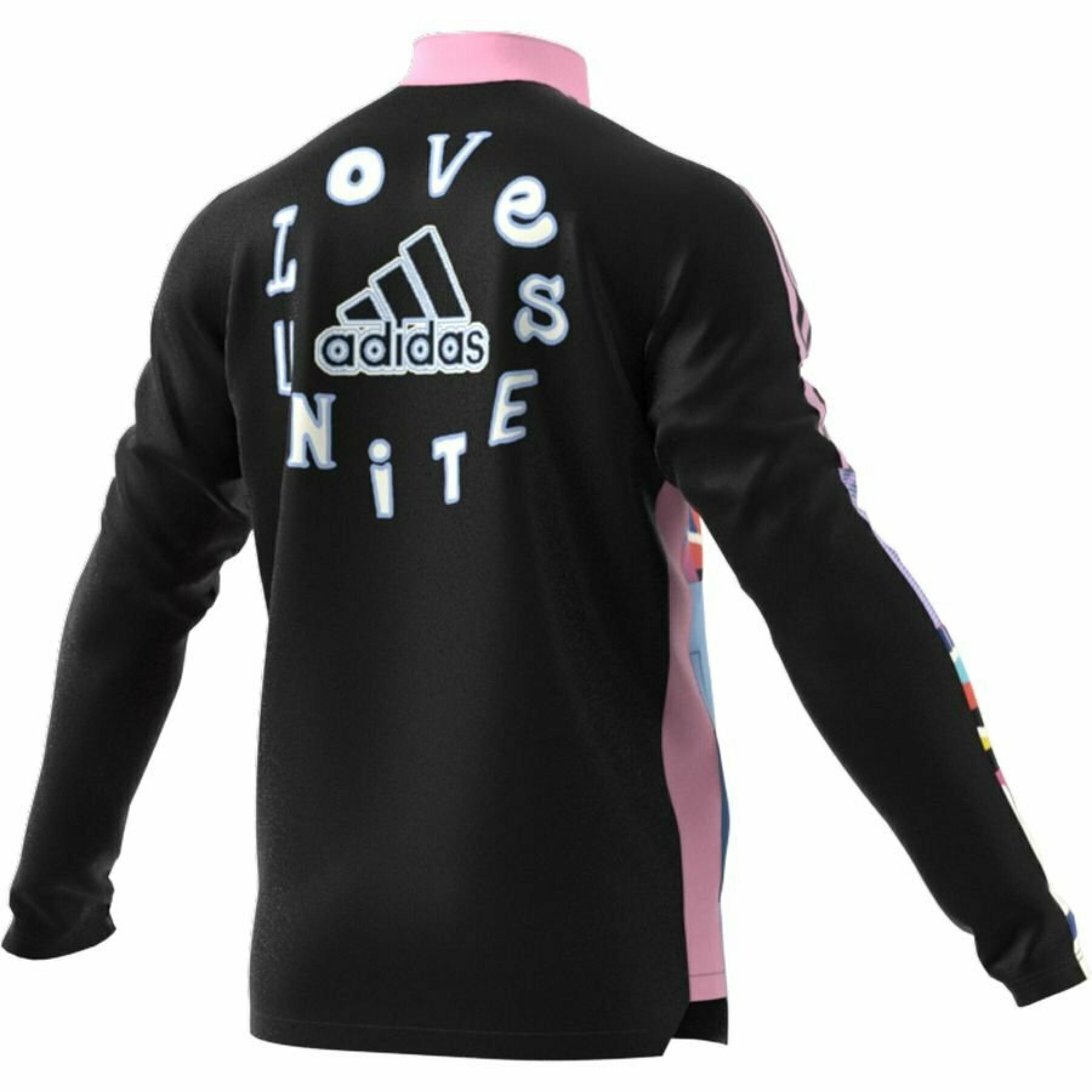 Sudadera Adidas Love Unites Tiro