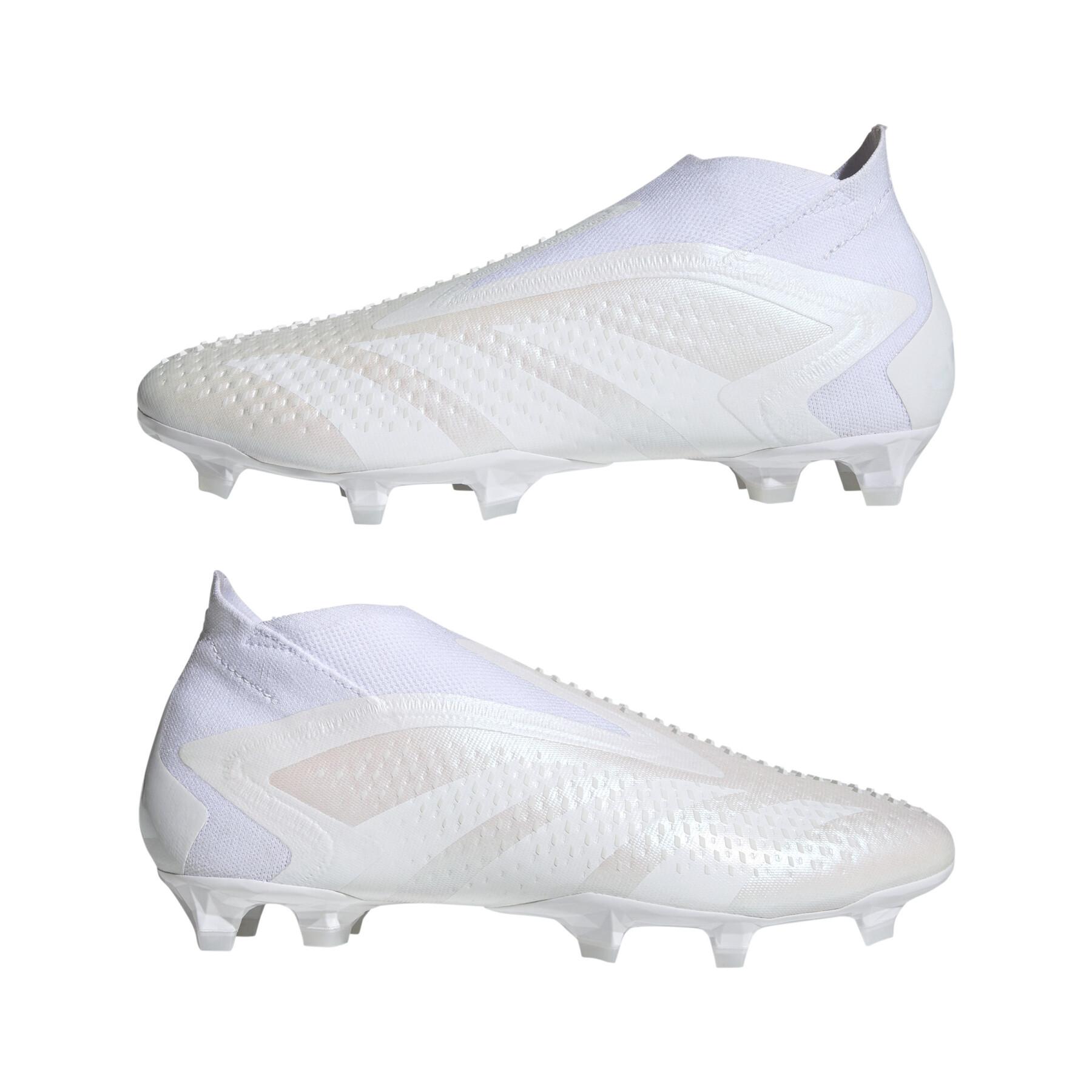 Botas de fútbol para niños adidas Predator Accuracy+ FG - Pearlized Pack