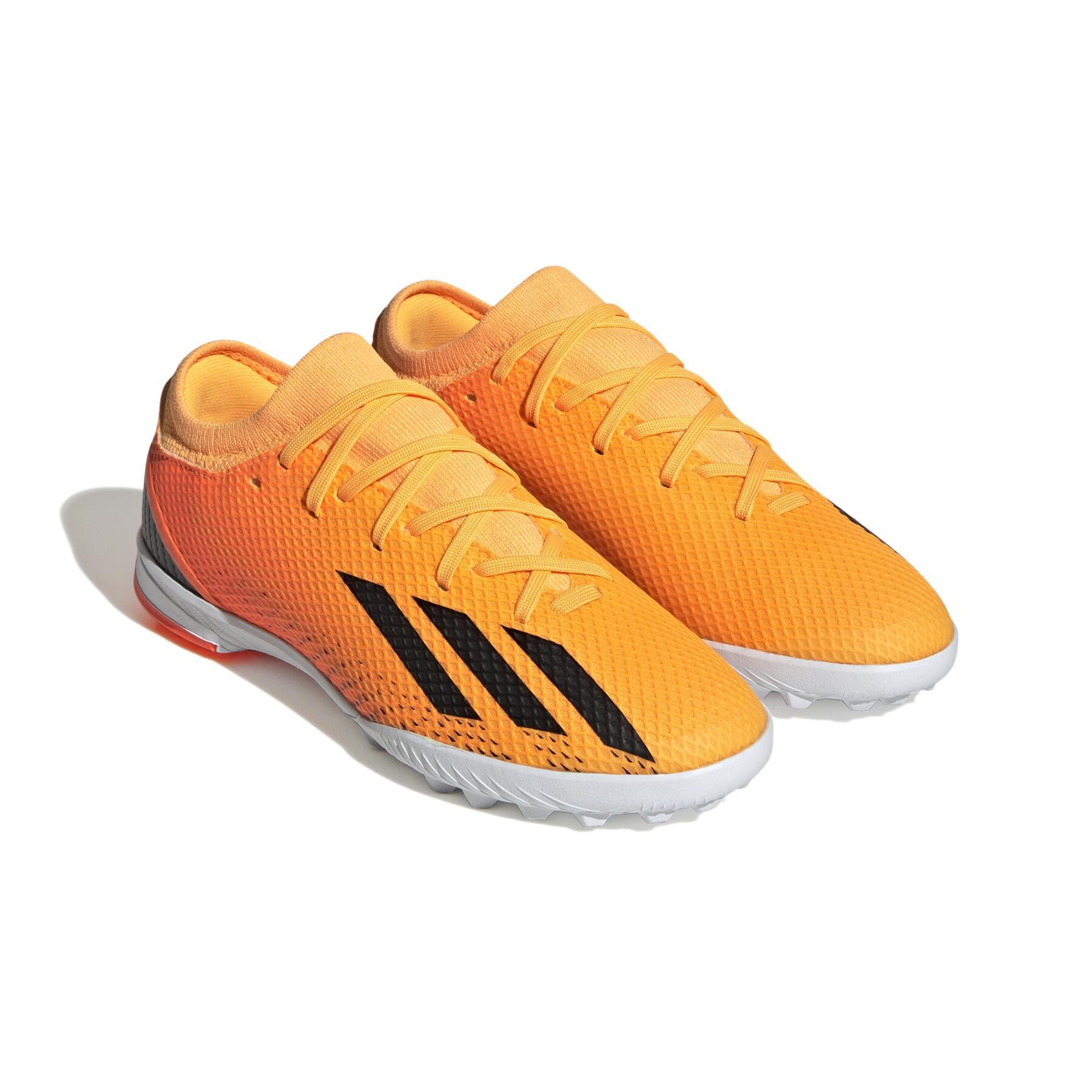 Botas de fútbol para niños adidas X Speedportal.3 Turf Heatspawn Pack