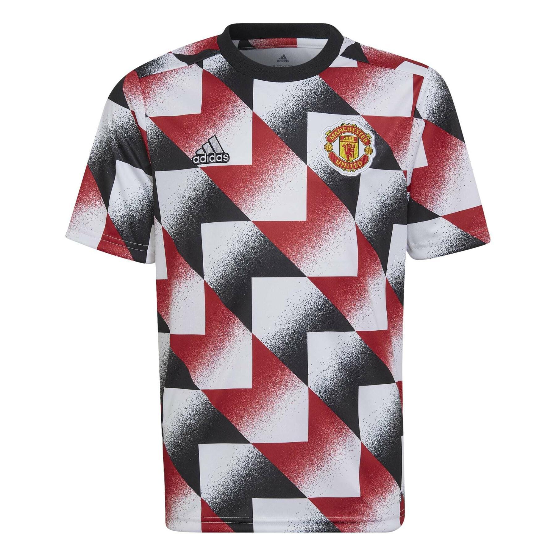 Camiseta Prematch Manchester United 2022/23 enfant