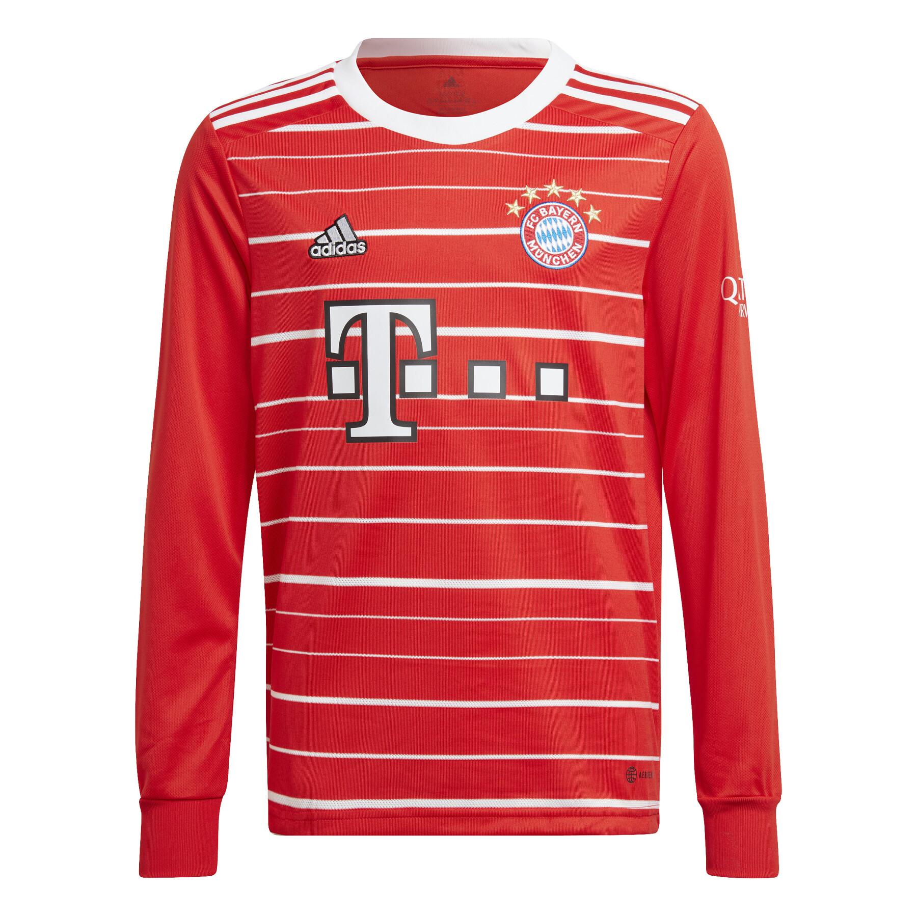 Camiseta de manga larga para niños FC Bayern Munich 2022/23