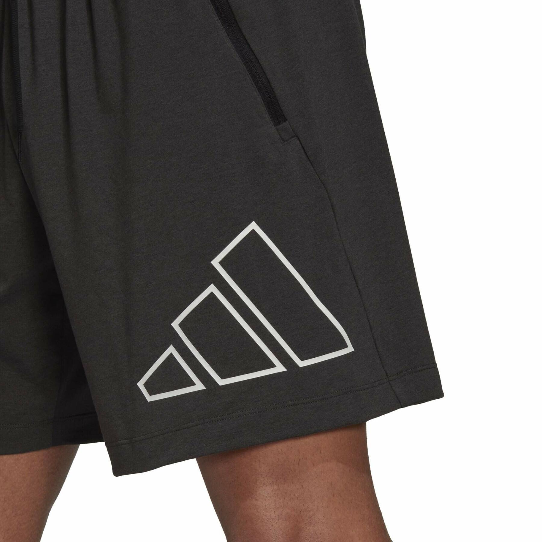Pantalones cortos de entrenamiento de 3 barras adidas Train Icons