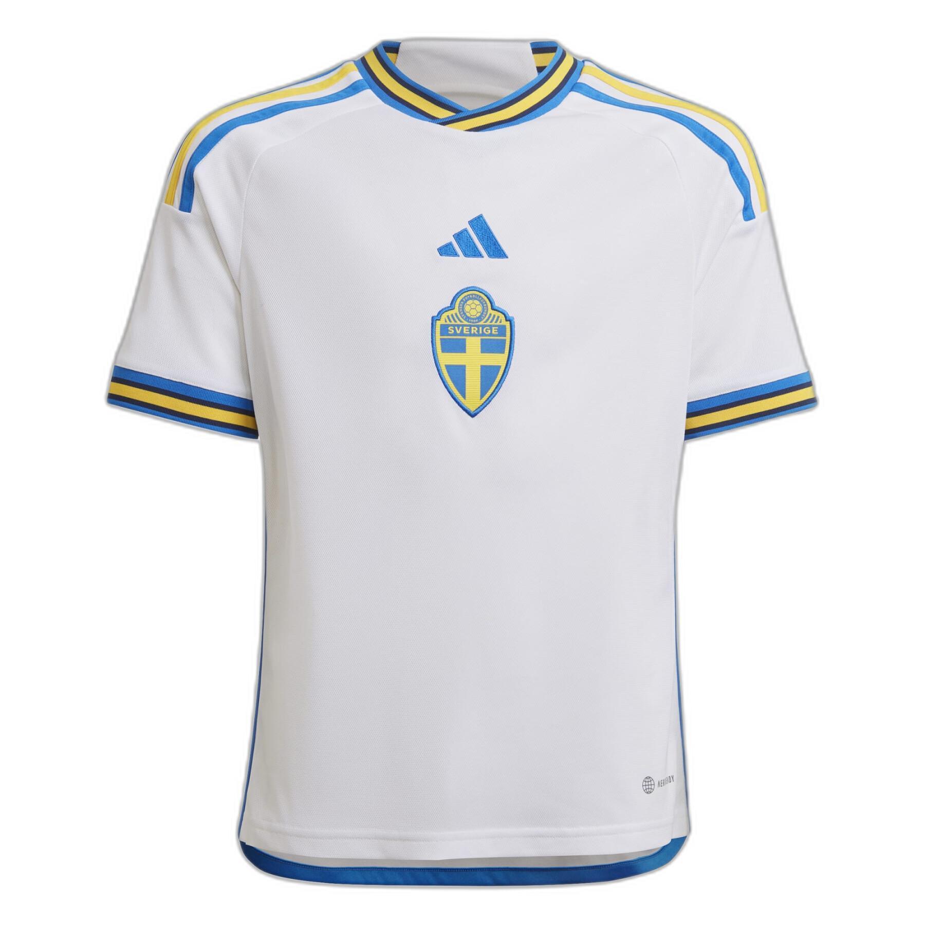 Camiseta segunda equipación infantil Suède 2022