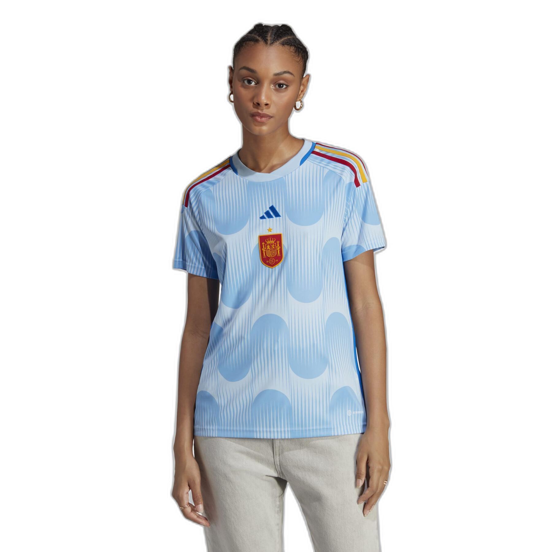 Camiseta exterior de mujer para la Copa Mundial 2022 Espagne