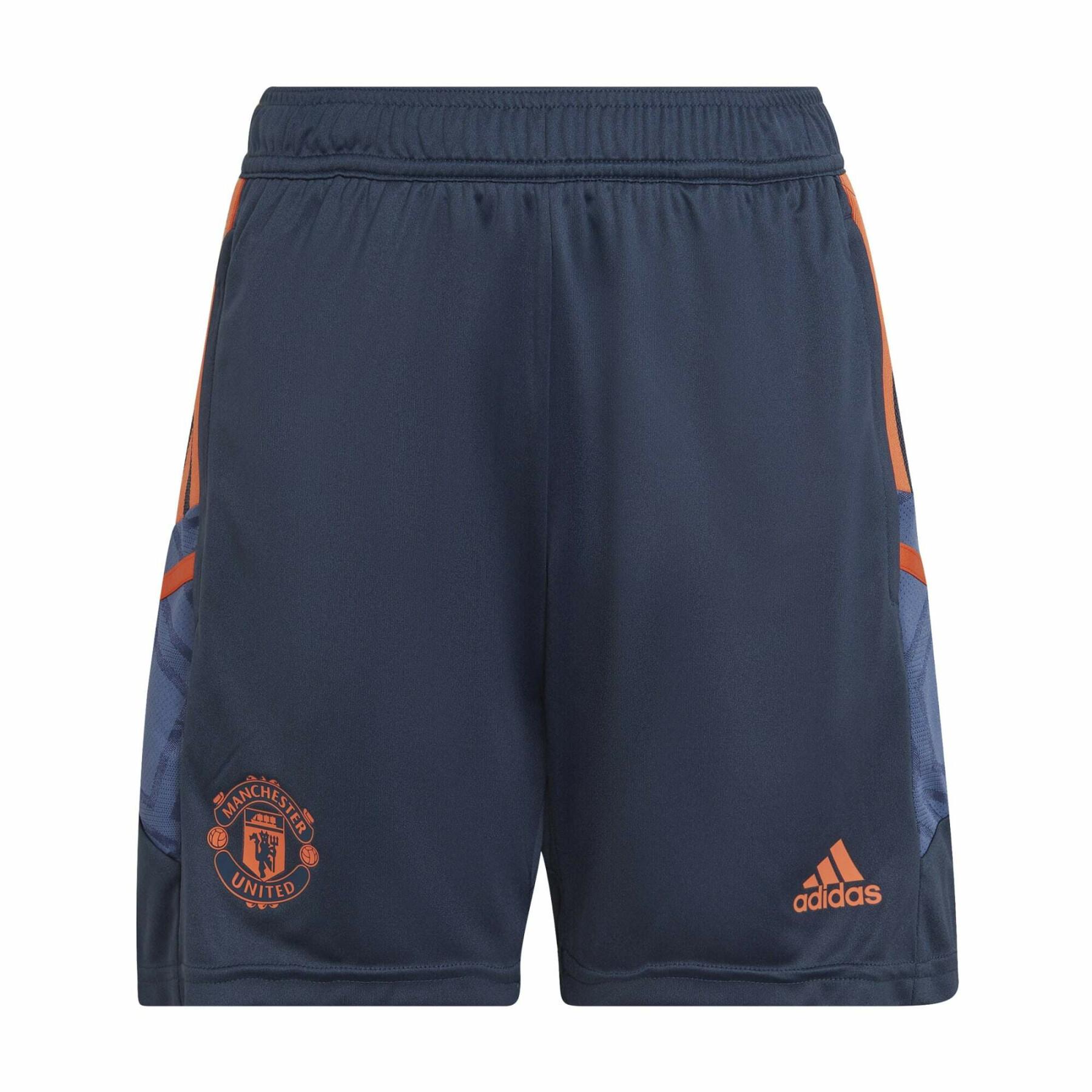 Pantalones cortos de entrenamiento para niños Manchester United Condivo 2022/23