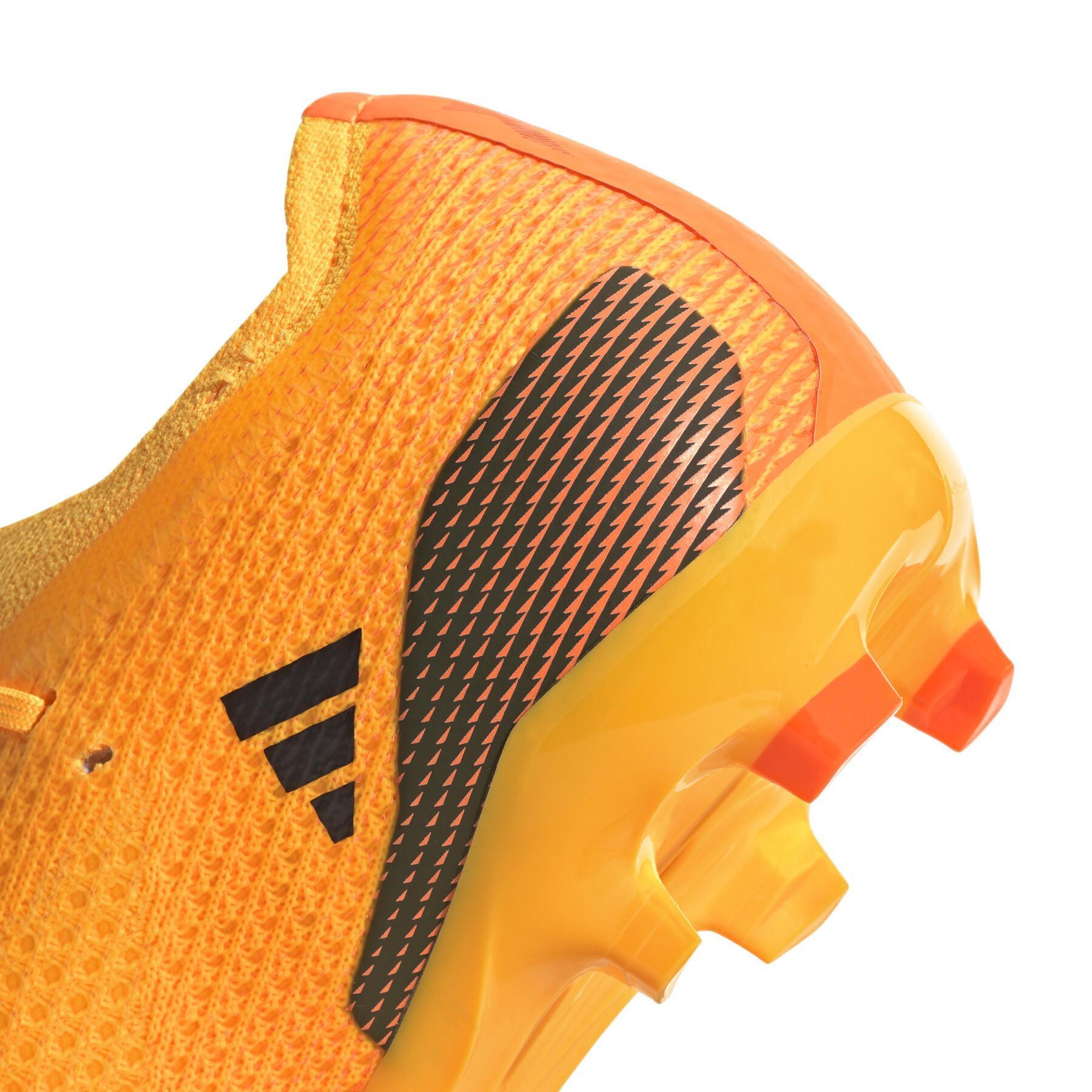 Botas de fútbol para niños adidas X Speedportal.1 FG Heatspawn Pack