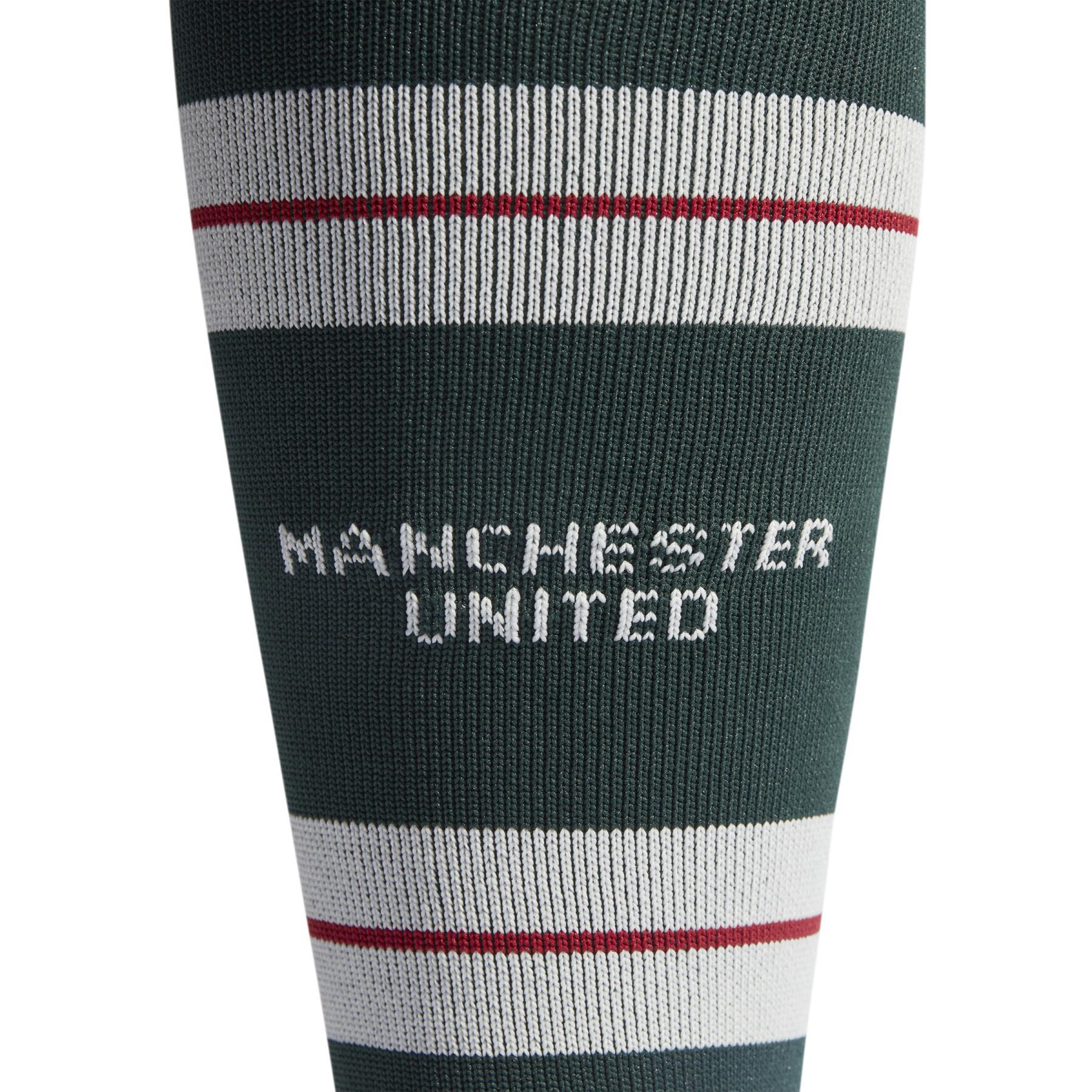 Calcetines segunda equipación para niños Manchester United 2023/24
