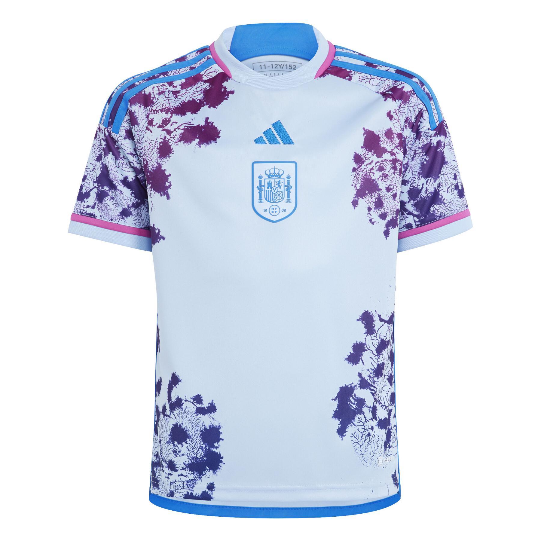 Camiseta segunda equipación infantil Espagne Coupe du monde féminine 2022/23