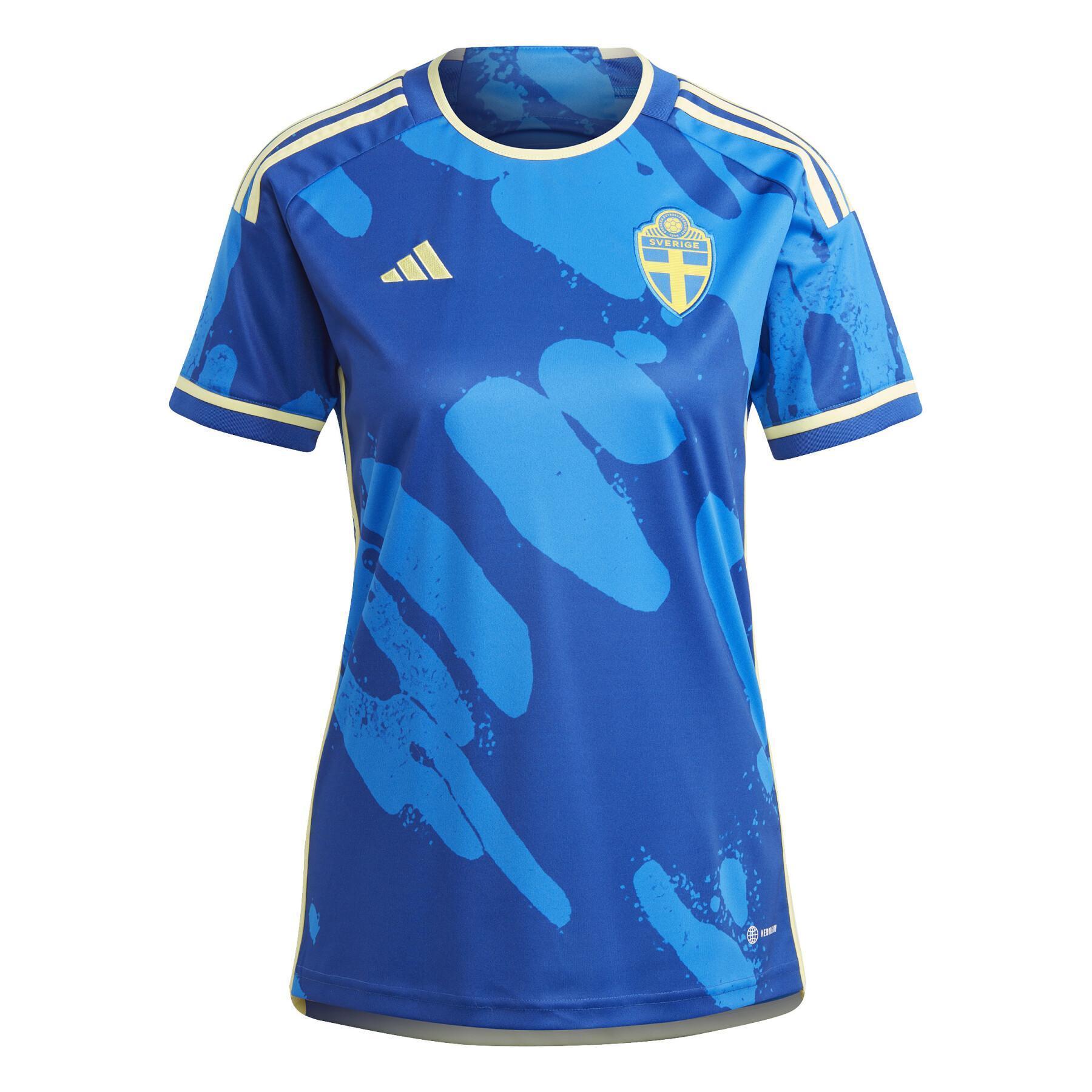 Camiseta segunda equipación mujer Suède Coupe du monde féminine 2022/23