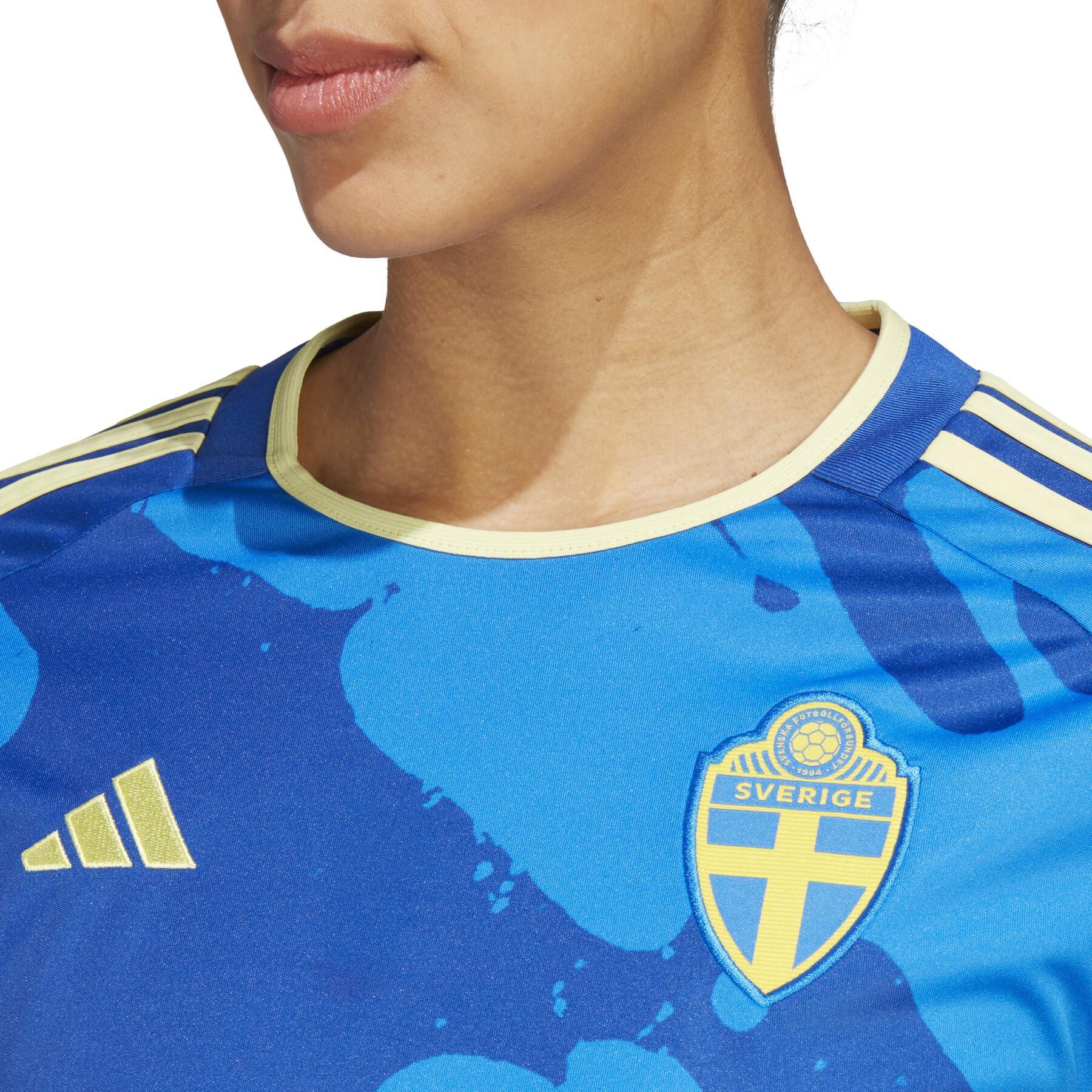 Camiseta segunda equipación mujer Suède Coupe du monde féminine 2022/23