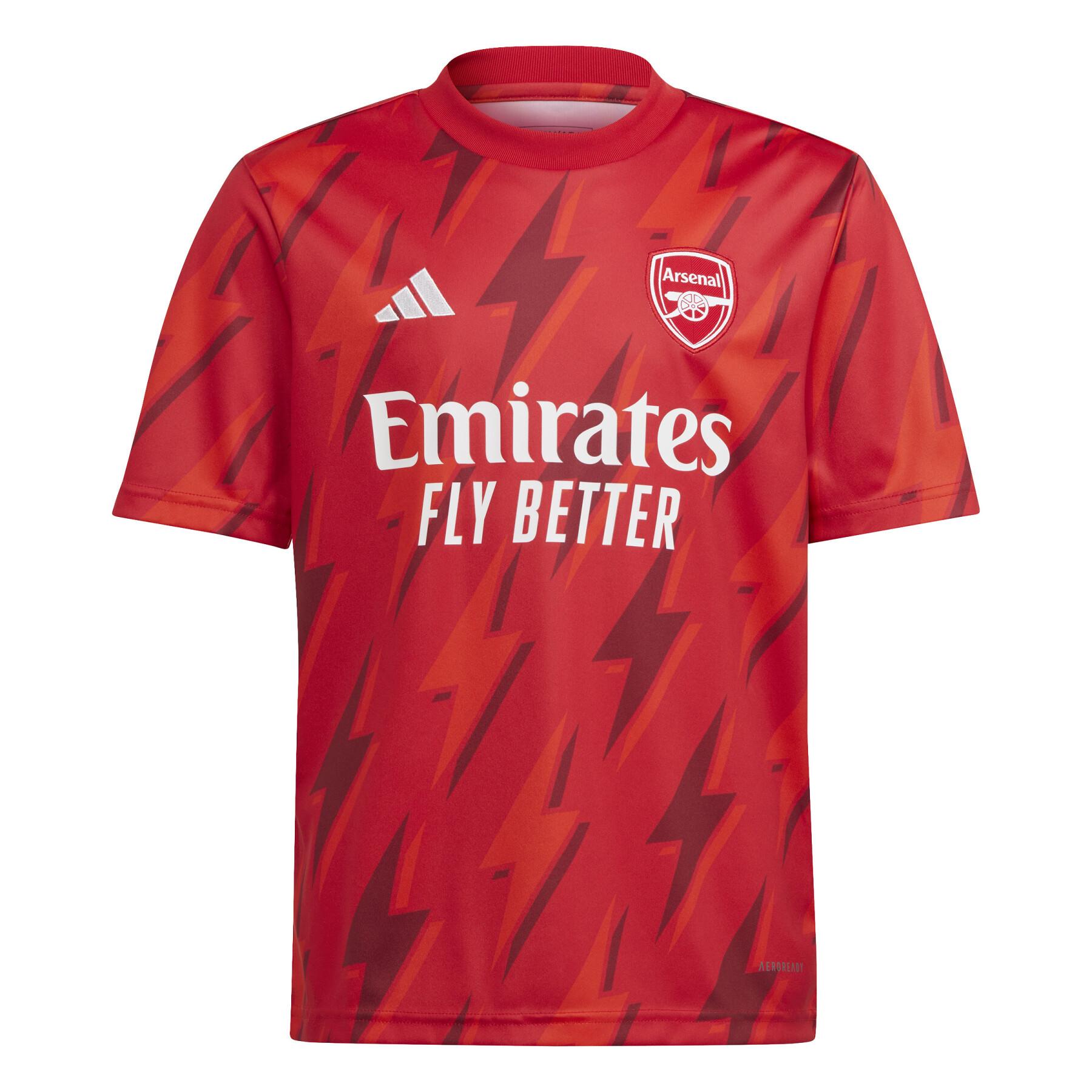 Camiseta Prematch infantil Arsenal