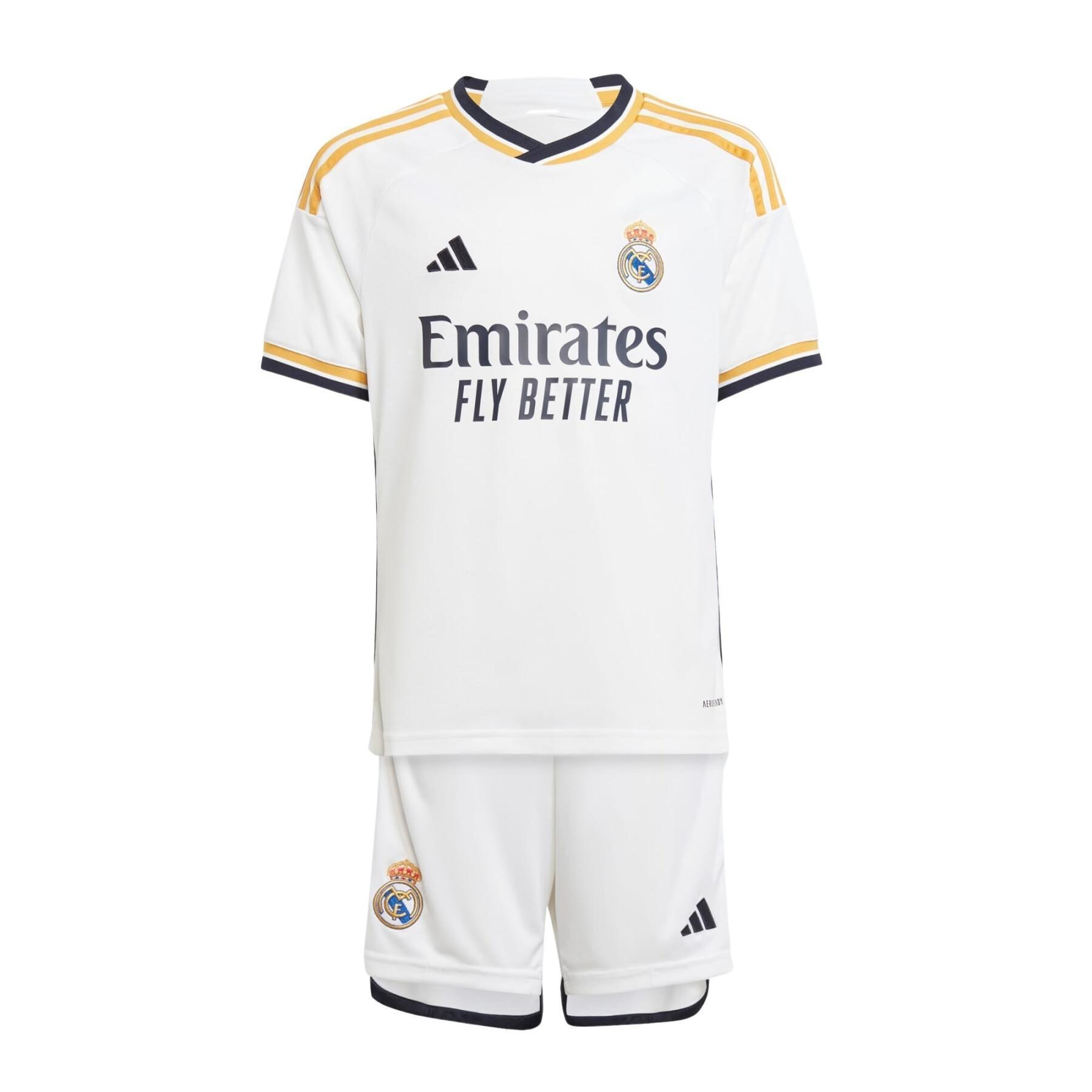 Kit Primera equipación para niños Real Madrid 2023/24