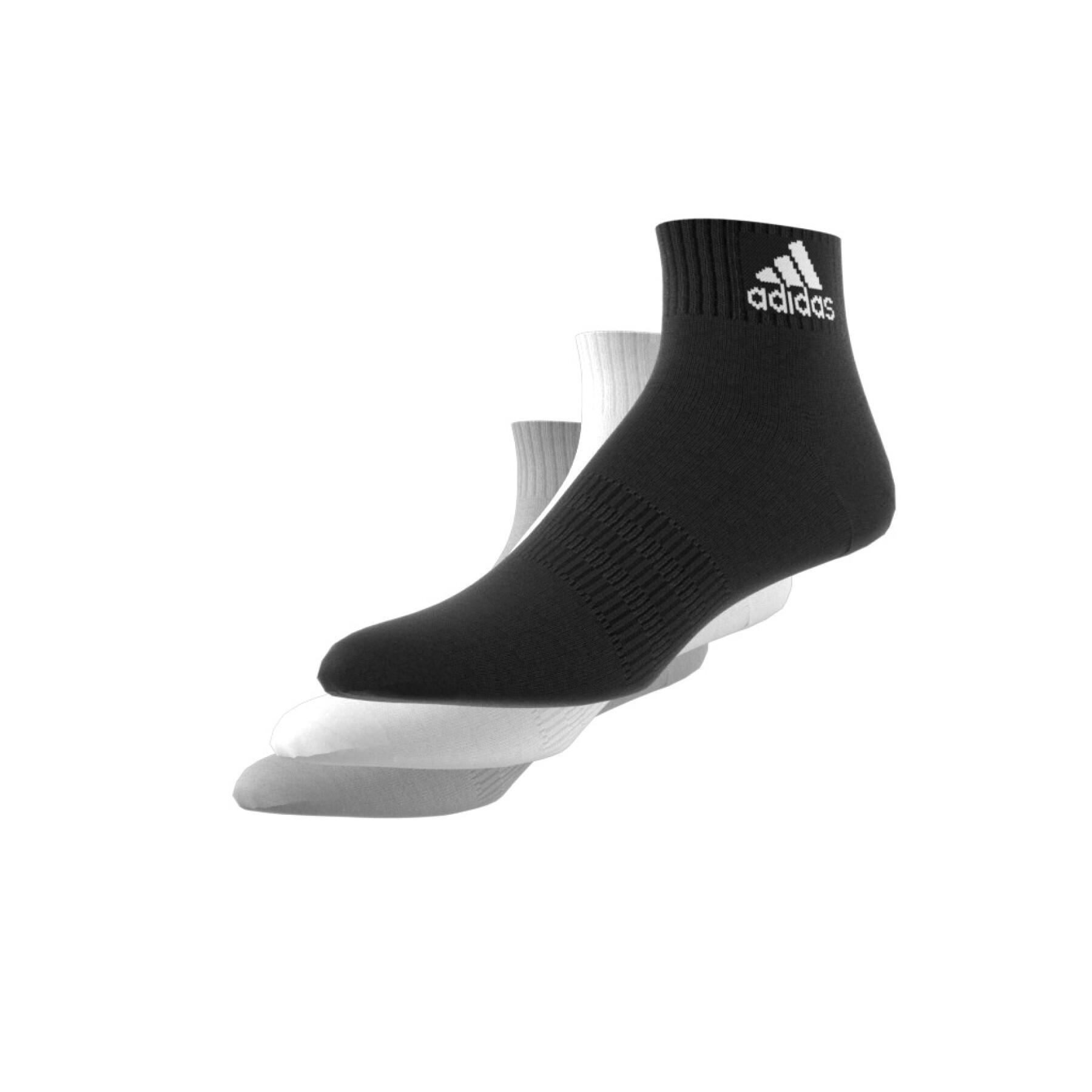 de 3 pares de calcetines lineales adidas Sportswear - adidas - Marcas - Equipamientos