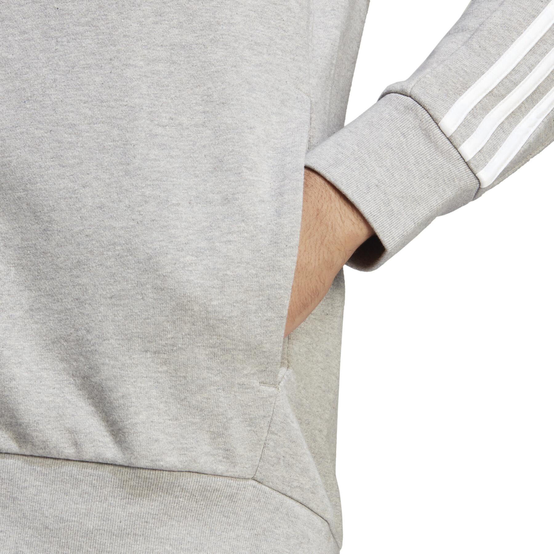 Sweatshirt polar con capucha adidas Essentials 3-Stripes