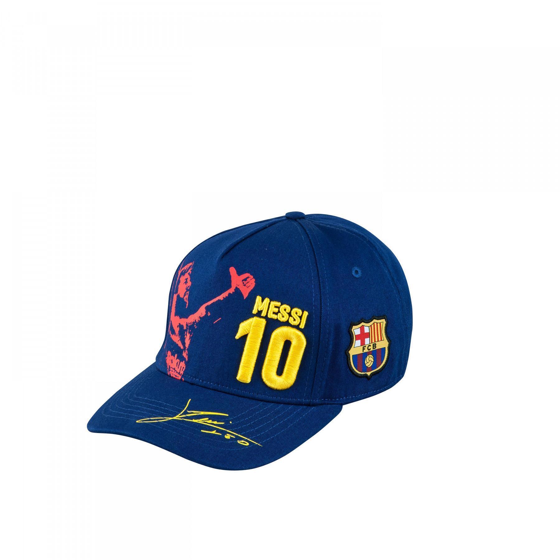 Gorra con la firma de Messi Barcelona 