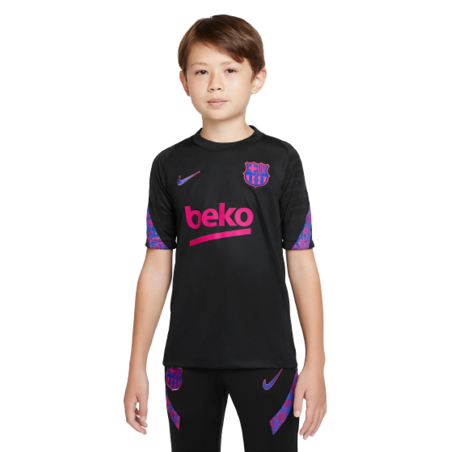 Camiseta infantil FC Barcelone Strike