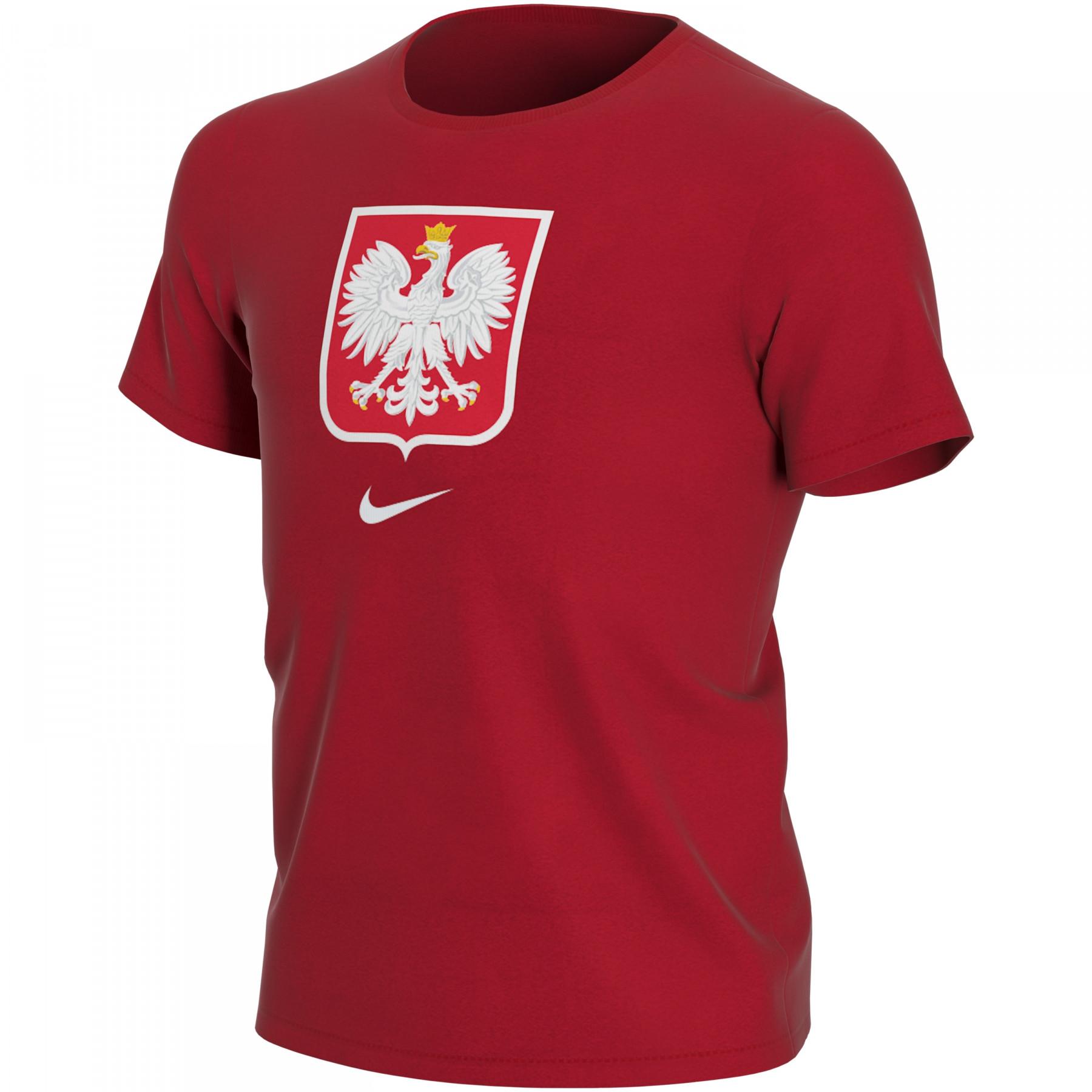 Camiseta para niños Pologne Evergreen Crest