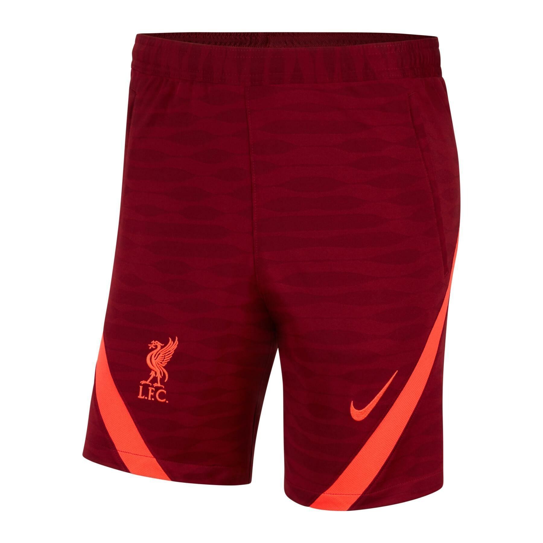 Pantalones cortos para niños Liverpool FC Dynamic Fit Strike 2021/22