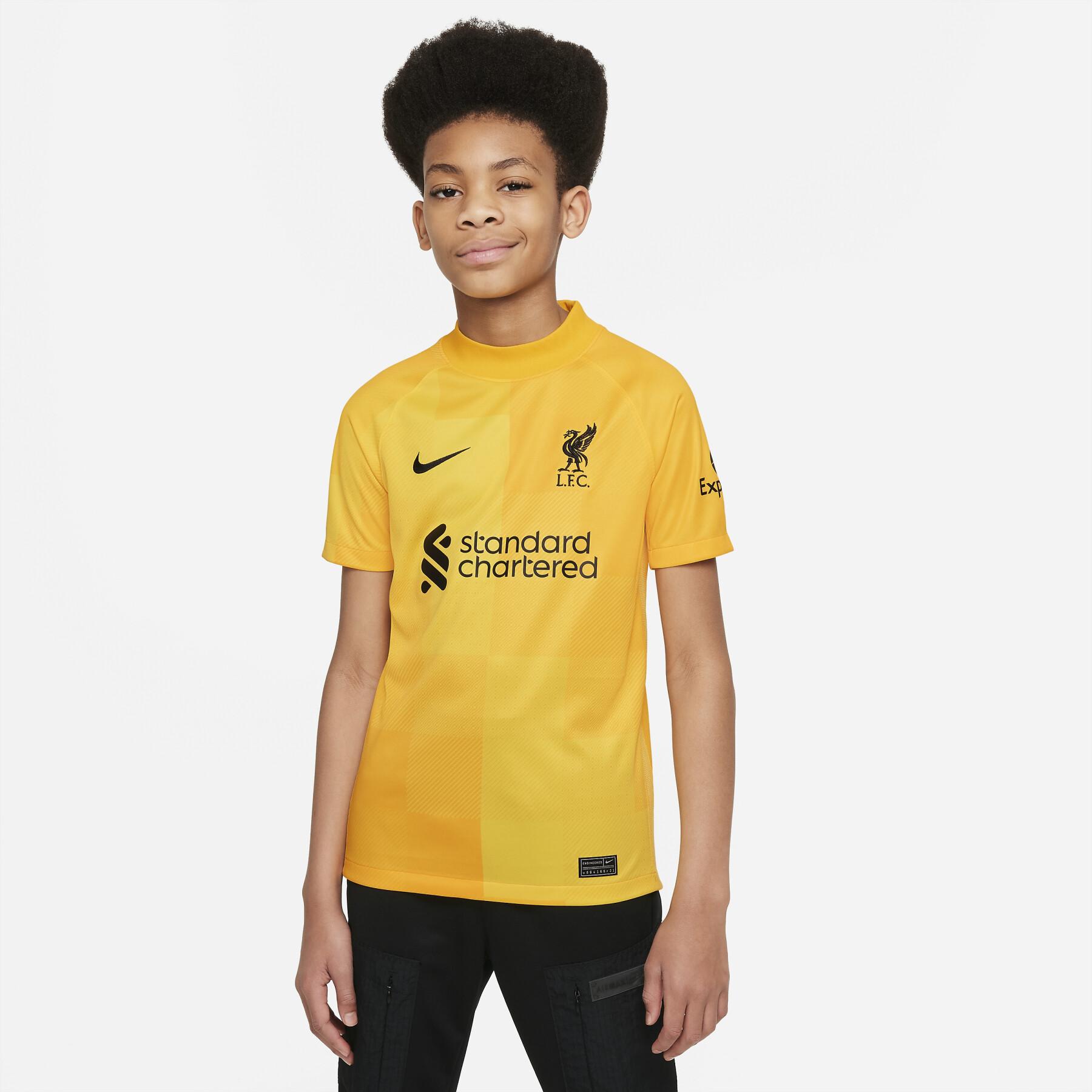 Camiseta de portero infantil Liverpool FC Dri-Fit Stadium