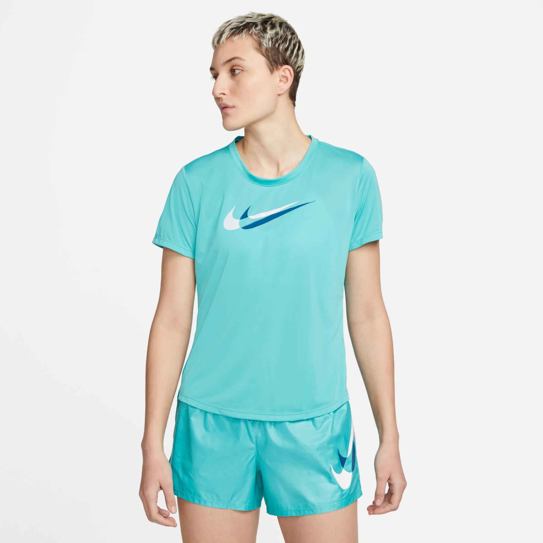 Camiseta de mujer Nike Dri-FIT Swoosh run