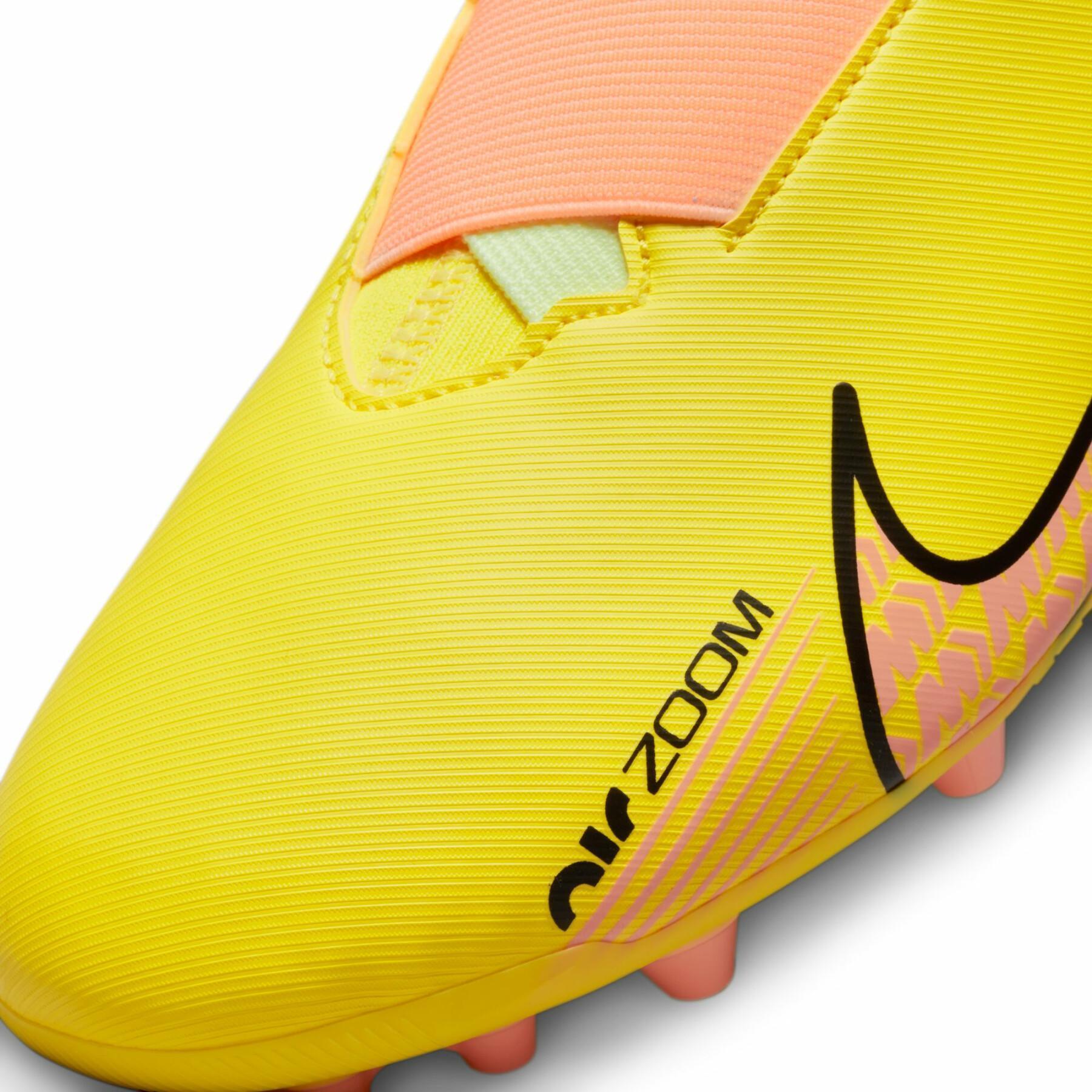 Botas de fútbol para niños Nike Zoom Mercurial Vapor 15 Academy AG - Lucent Pack