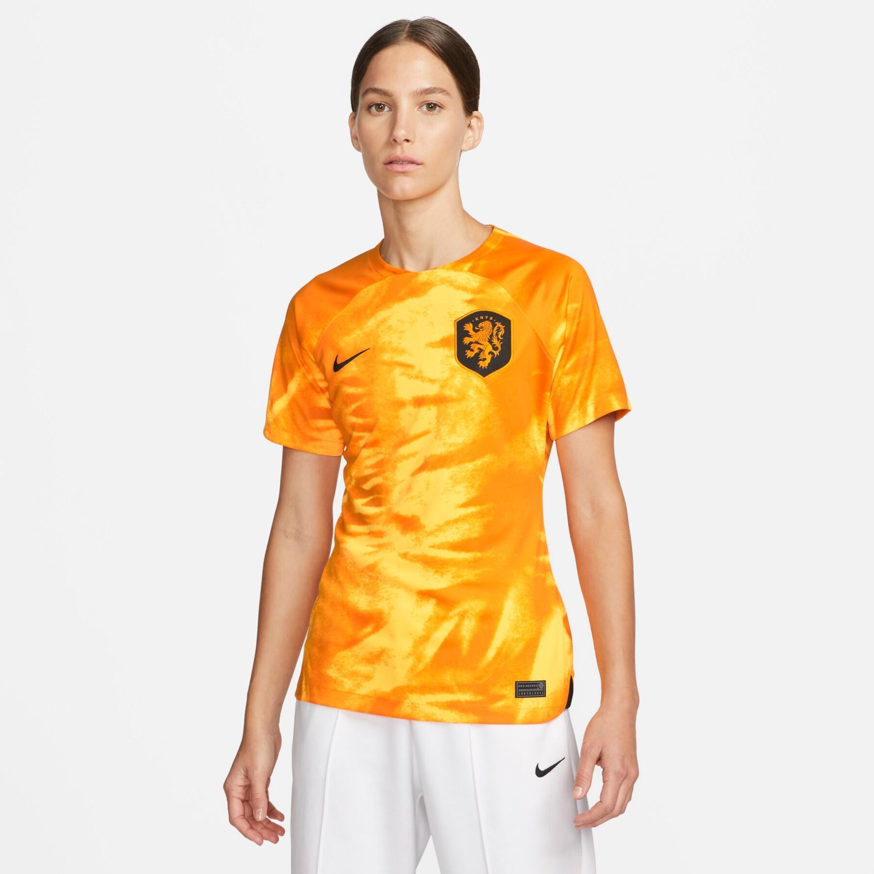 Camiseta local de mujer para la Copa Mundial 2022 Pays-Bas