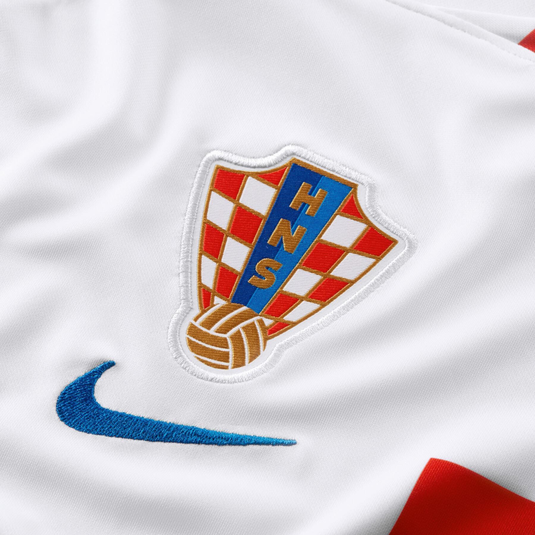 Camiseta local de niño de la Copa Mundial 2022 Croatie