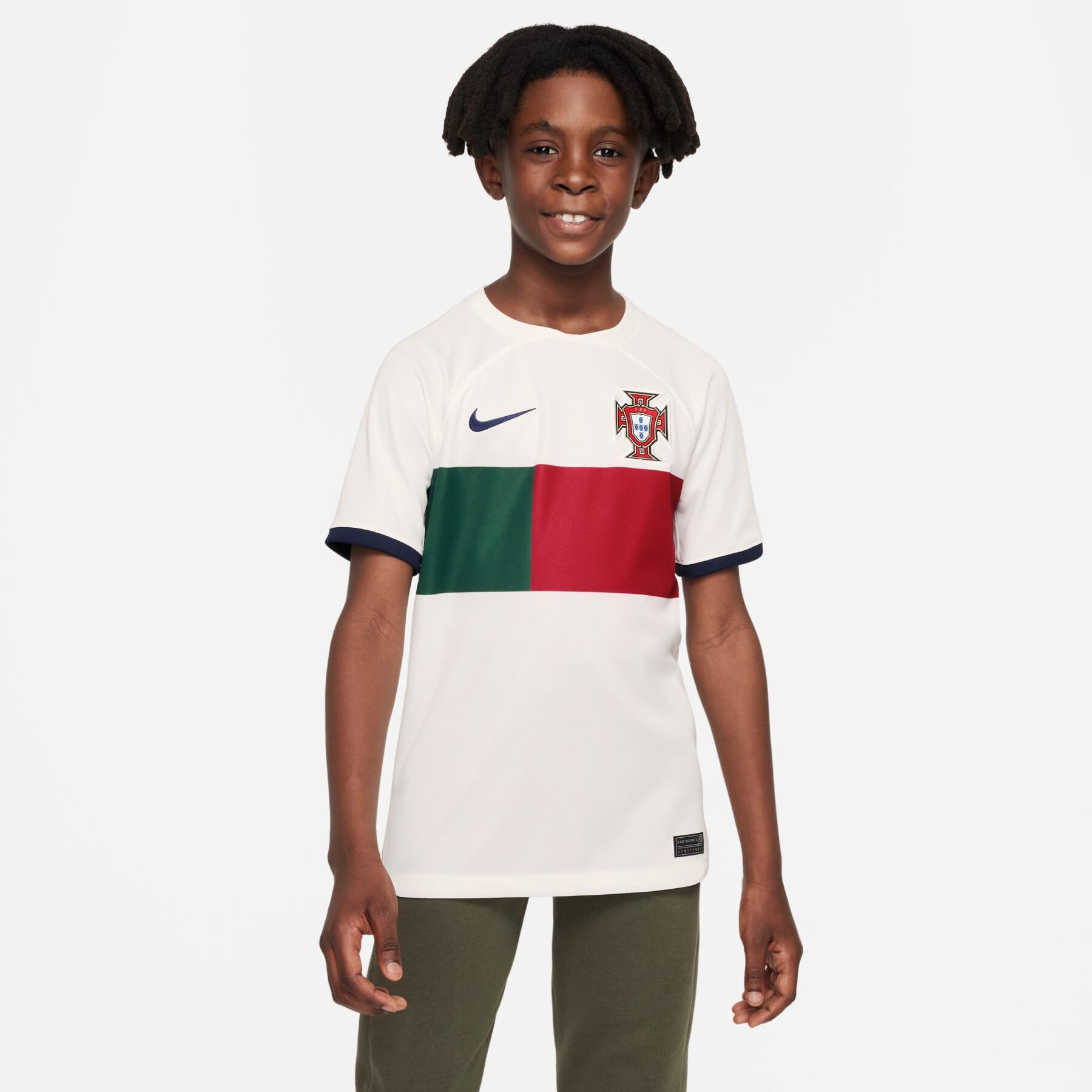 Camiseta segunda equipación infantil Portugal Dri-FIT 2022/23