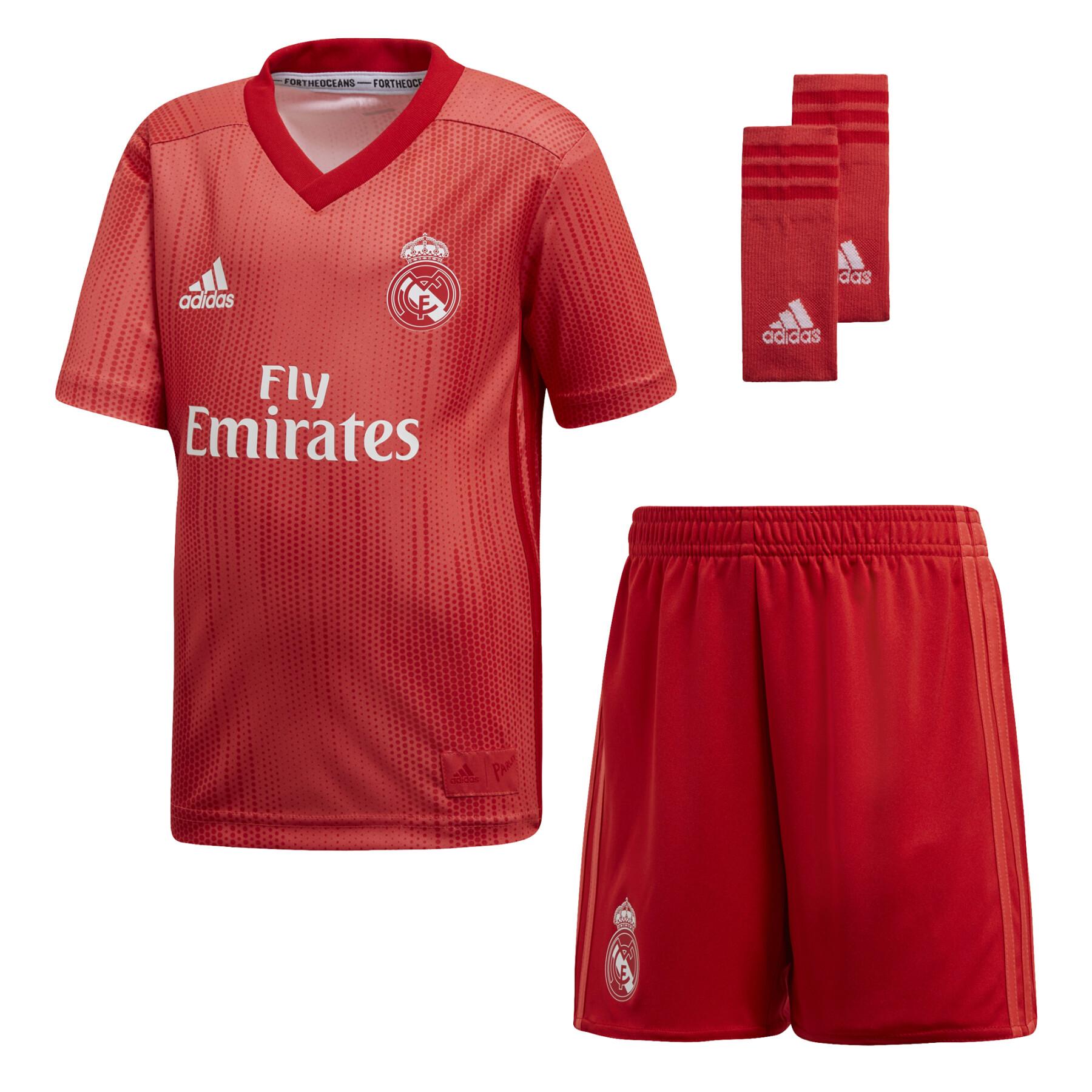 Mini kit tercero Real Madrid 2018/19
