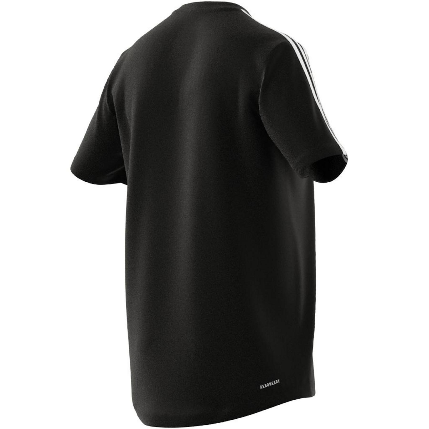 Camiseta adidas Aeroready Designed To Move Sport 3-Bandes