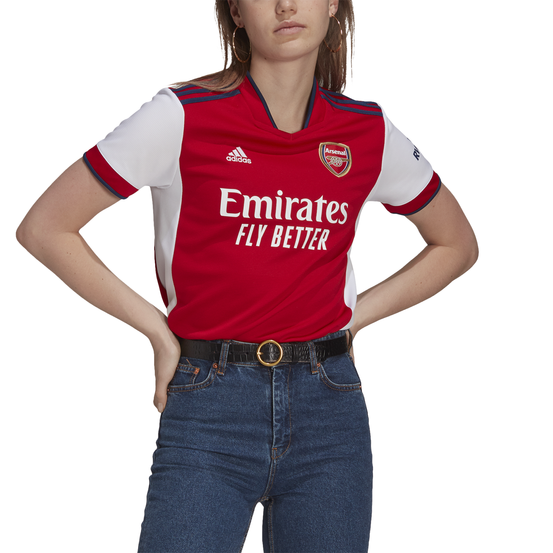 Camiseta primera equipación mujer Arsenal 2021/22