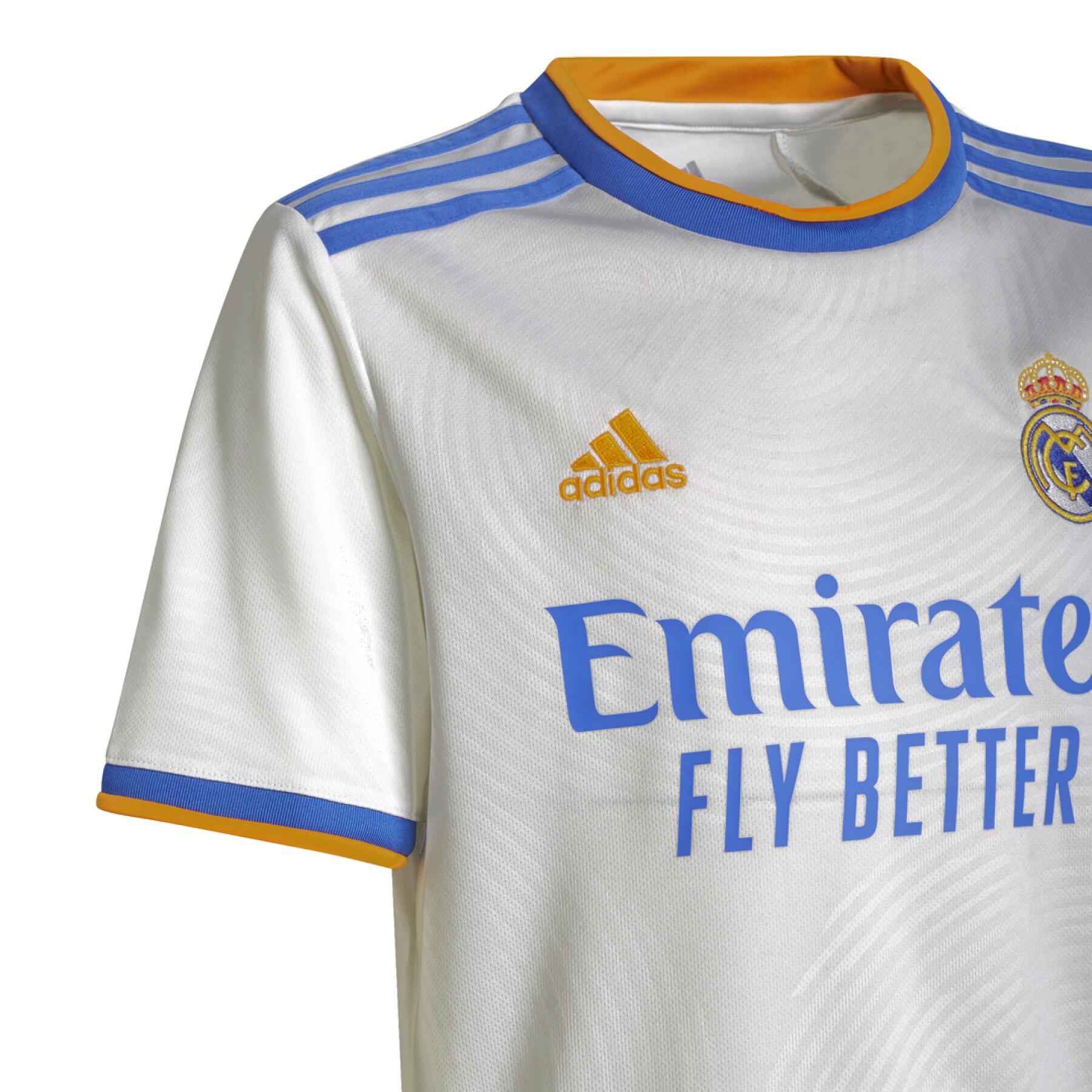 Camiseta Primera Equipacion niños Real Madrid 2021/22