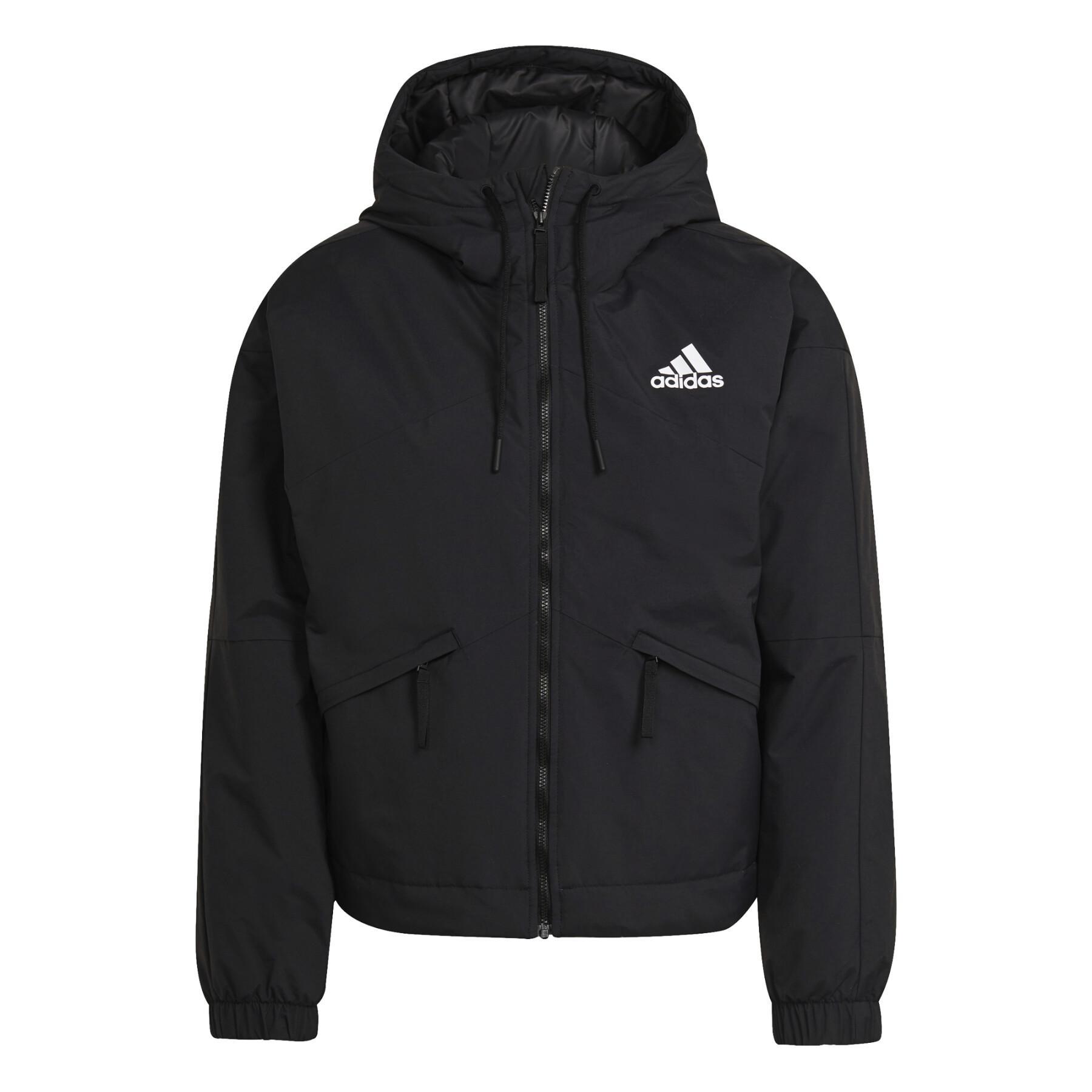 Chaqueta con capucha para mujer adidas Back to Sport Insulated