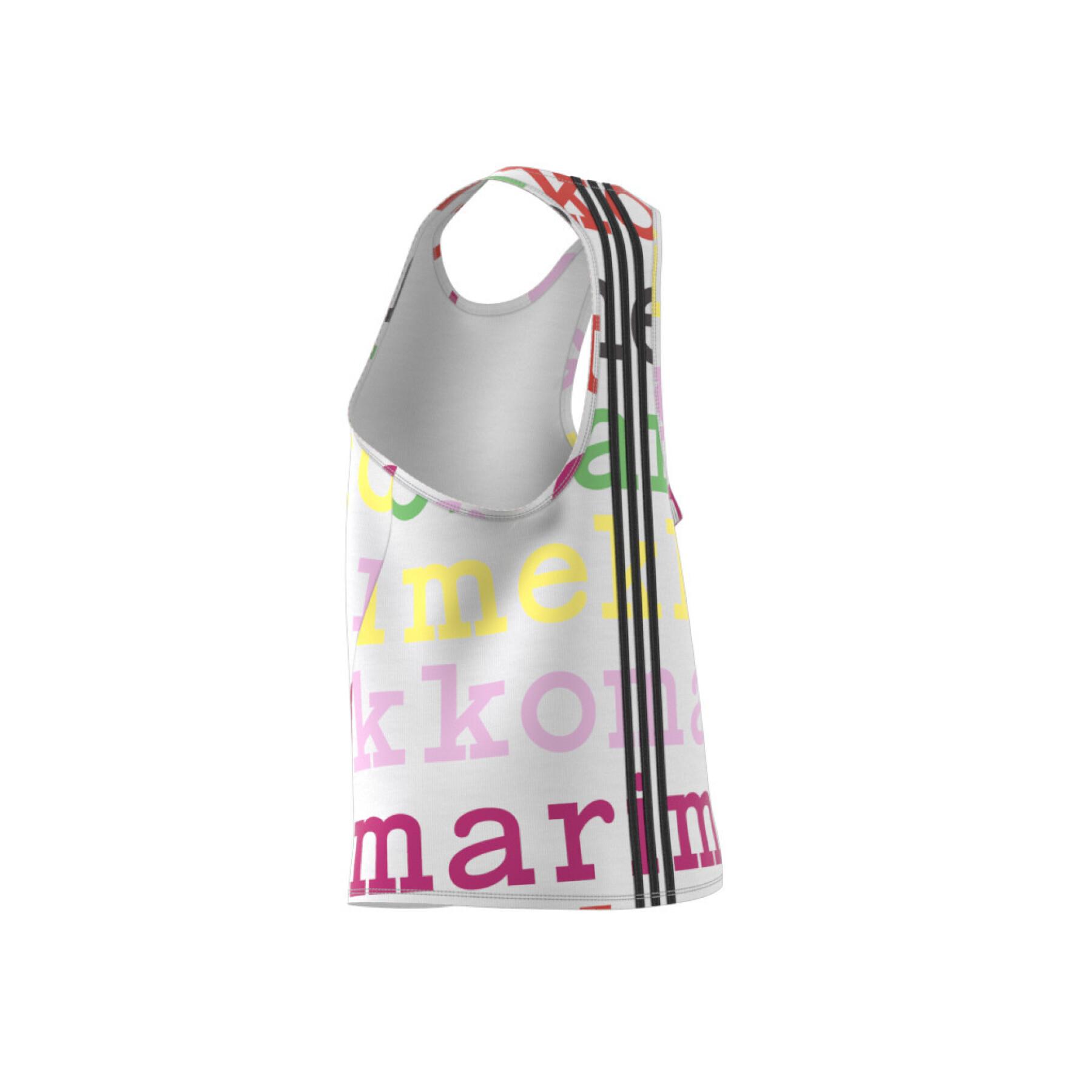 Camiseta de tirantes para mujer adidas x Marimekko