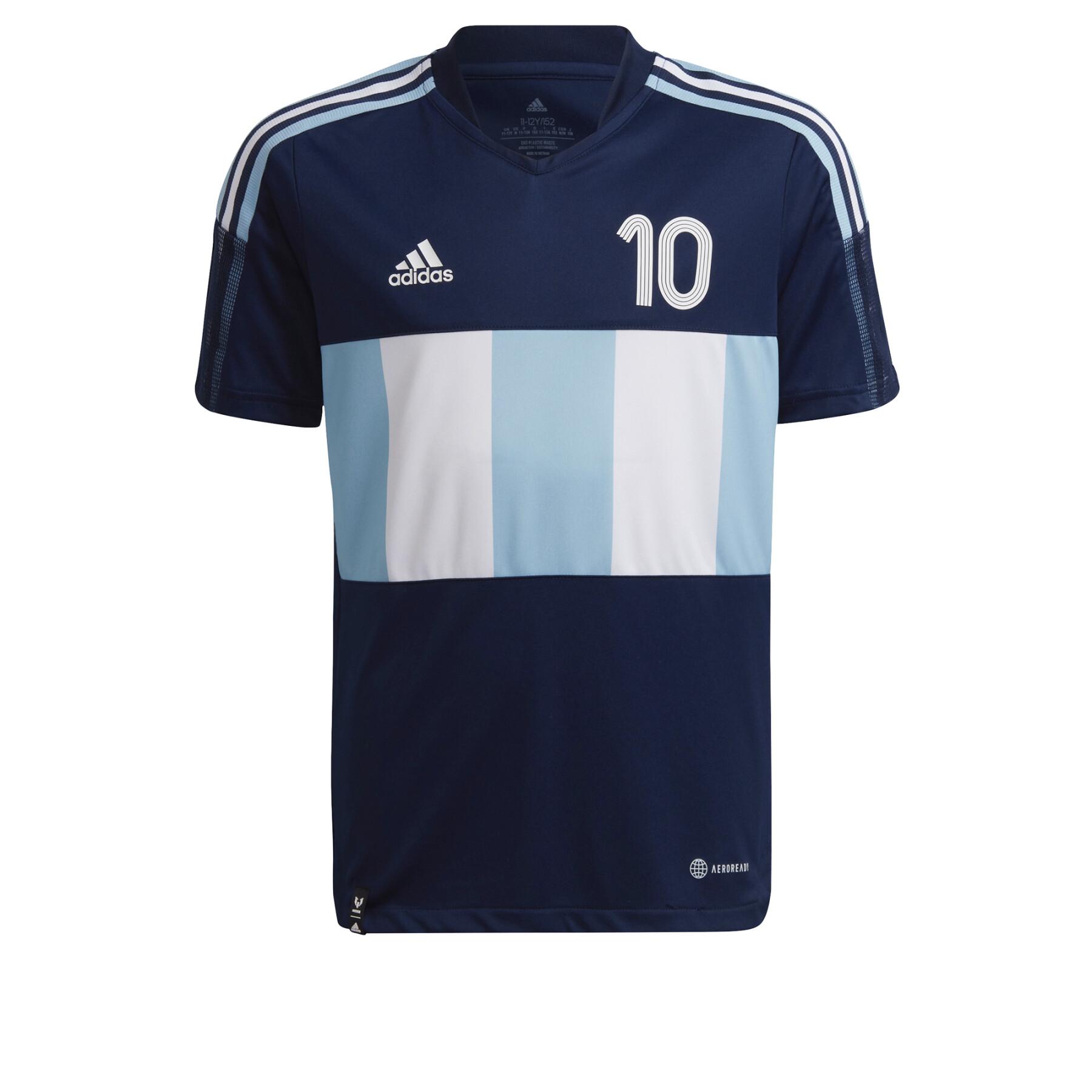Camiseta de entrenamiento para niños adidas Messi Tiro Number 10