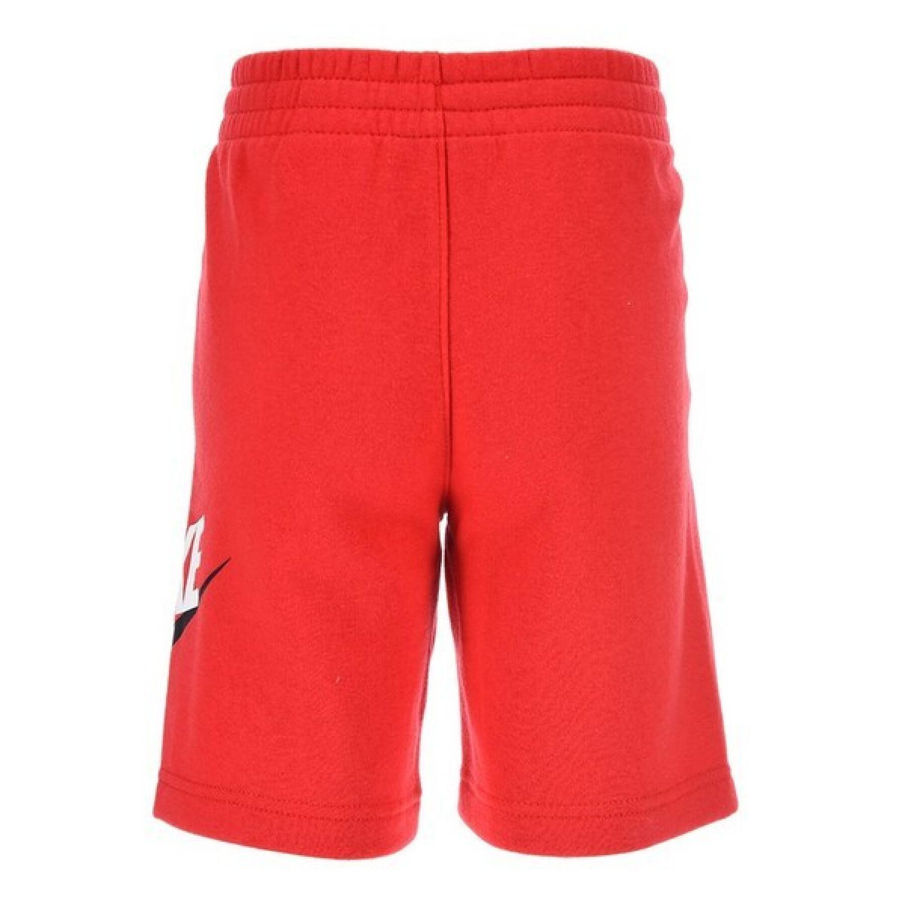 Pantalón corto para niños Nike Club HBR FT