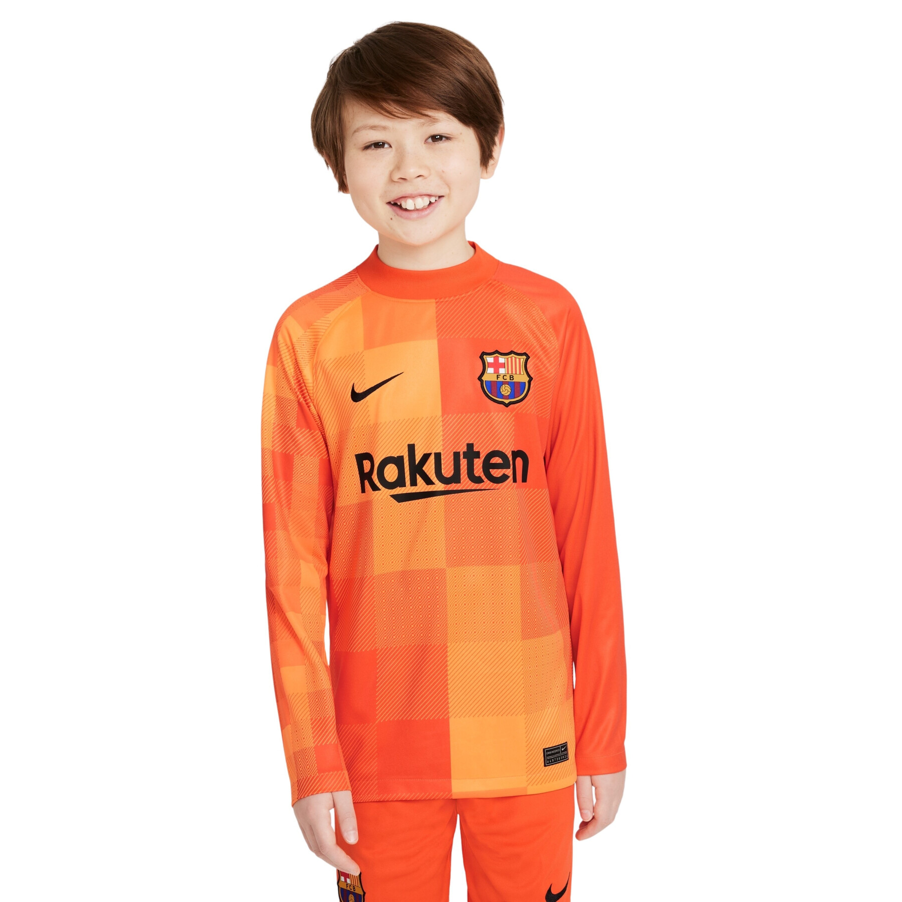 Auténtica camiseta de portero de casa para niños FC Barcelone 2021/22