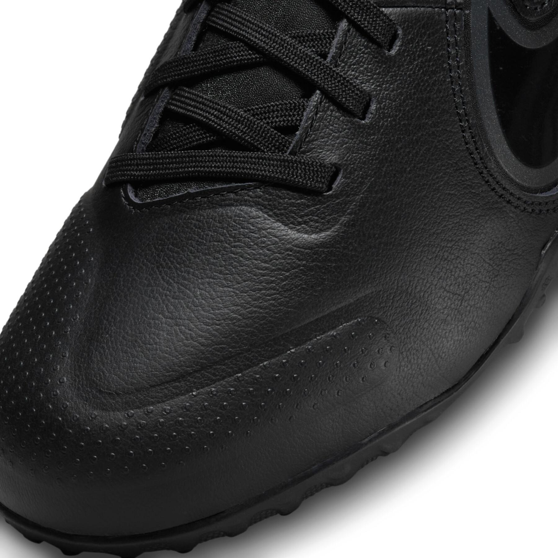 Zapatillas de fútbol para niños Nike Tiempo Legend 9 Academy TF - Shadow Black Pack