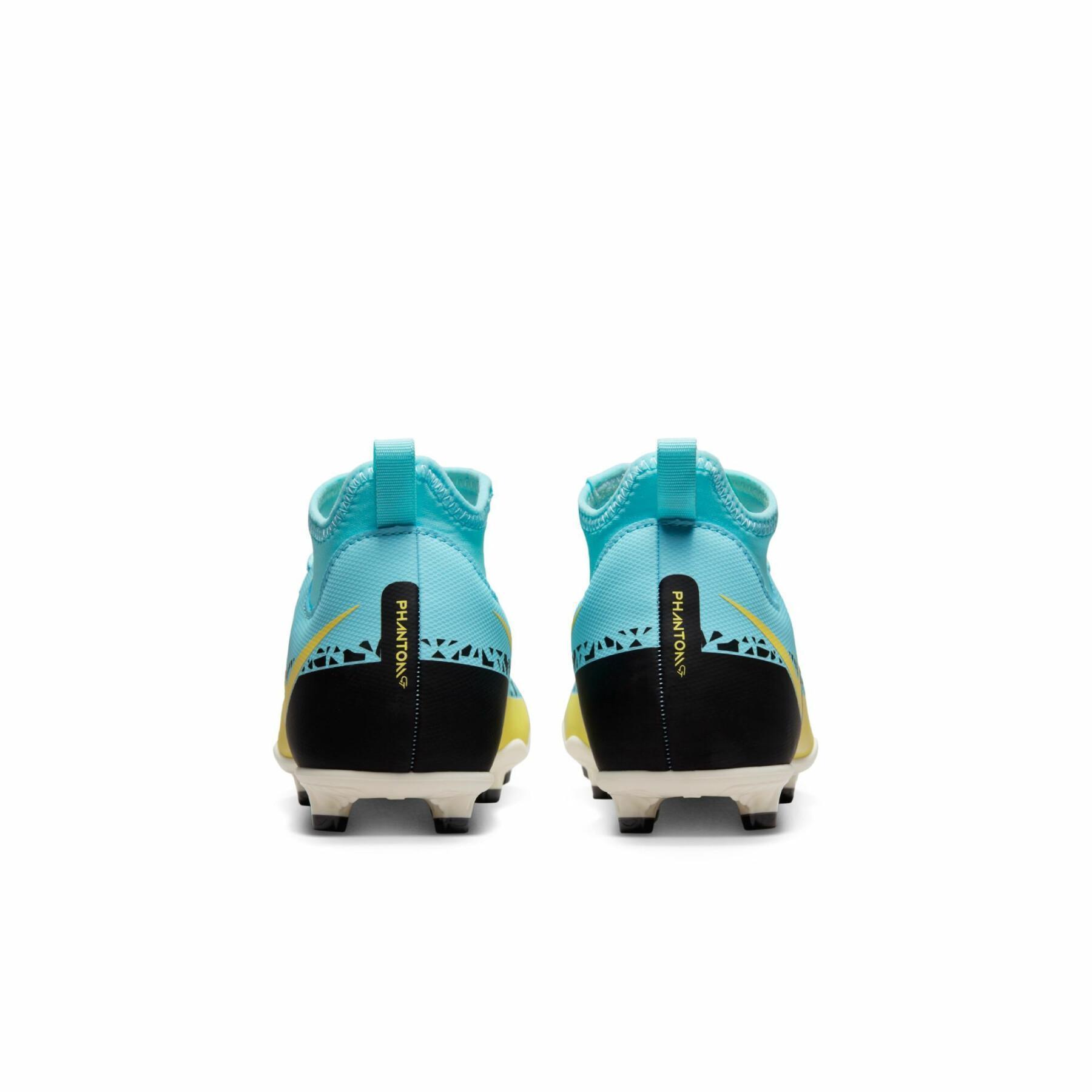 Botas de fútbol para niños Nike Phantom GT2 Club Dynamic Fit MG - Lucent Pack