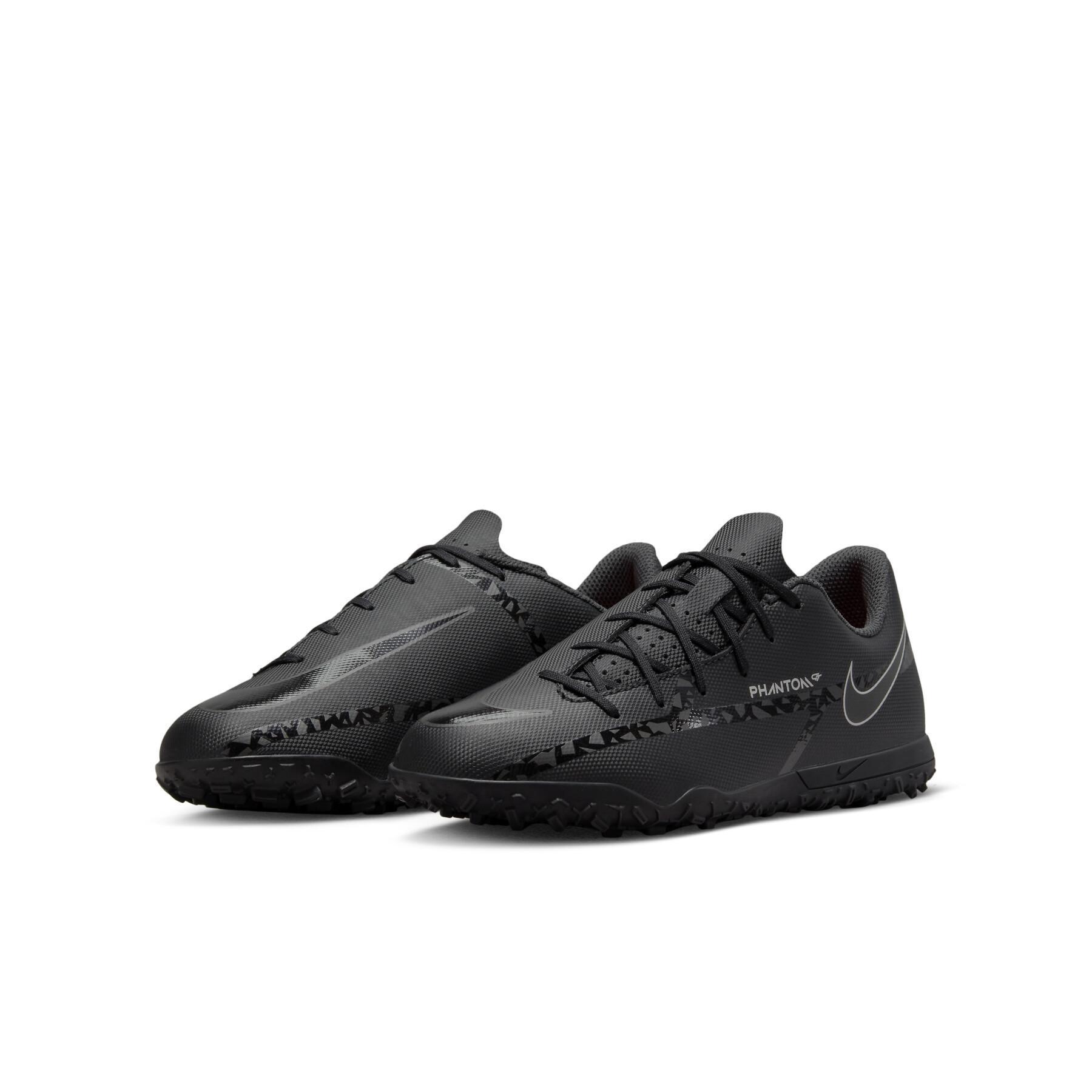 Zapatillas de fútbol para niños Nike Phantom GT2 Club TF - Shadow Black Pack