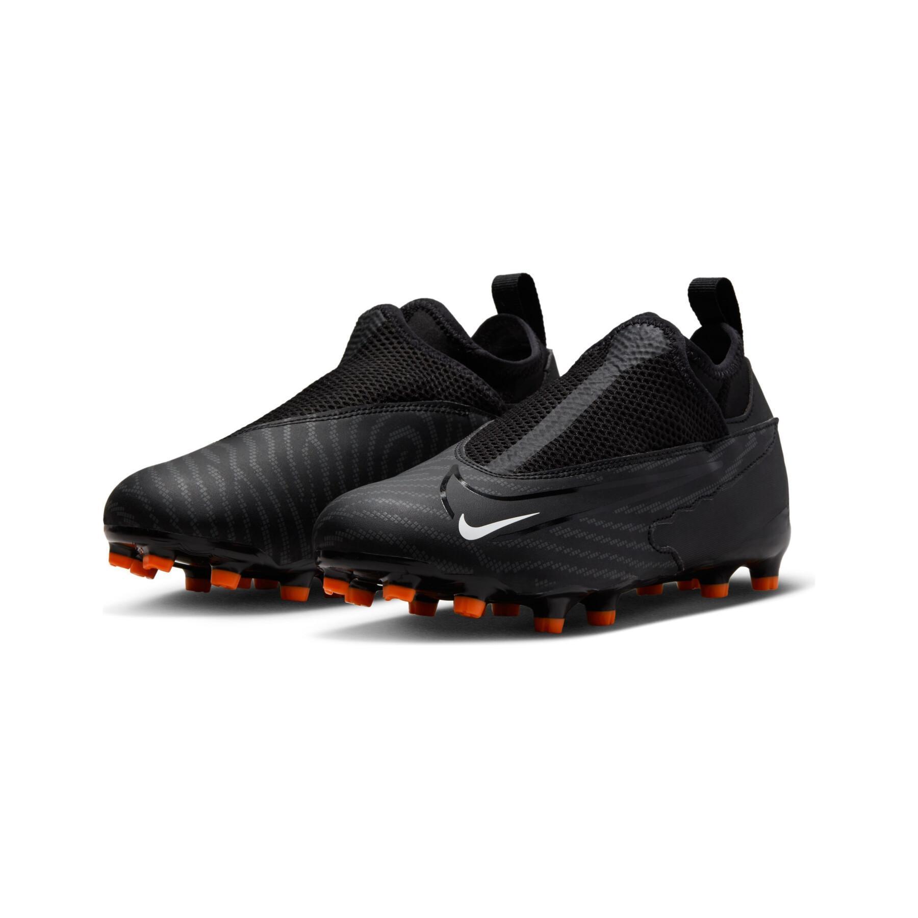 Botas de fútbol para niños Nike Phantom GX Academy Dynamic Fit MG - Black Pack