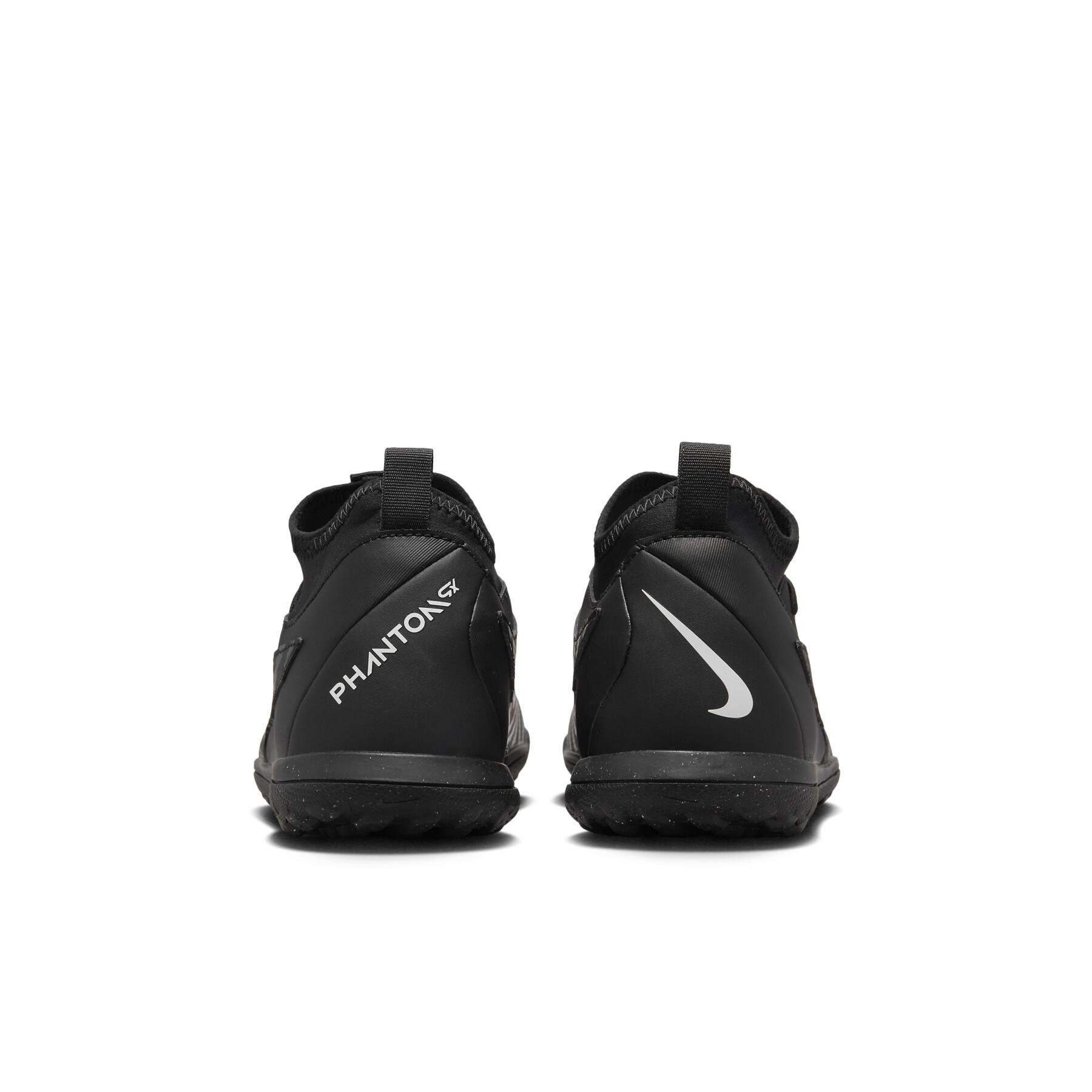 Botas de fútbol para niños Nike Phantom GX Club Dynamic Fit TF - Black Pack
