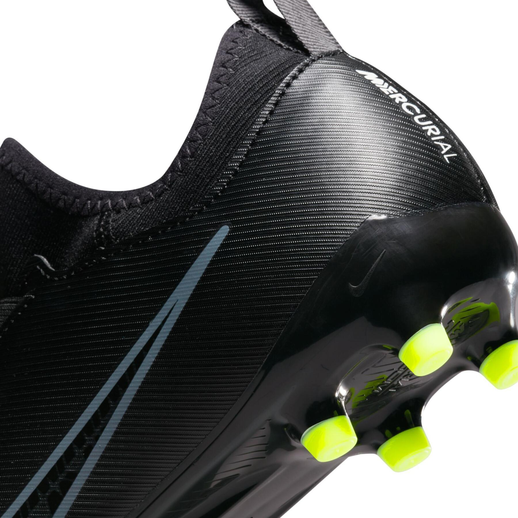 Botas de fútbol para niños Nike Zoom Mercurial Vapor 15 Academy MG - Shadow Black Pack