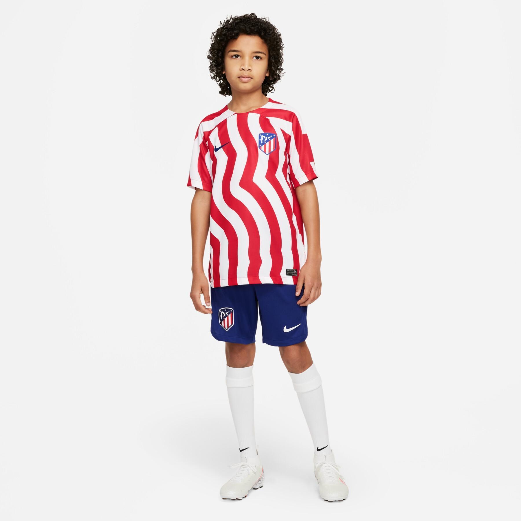 Camiseta primera equipación infantil Atlético Madrid 2022/23