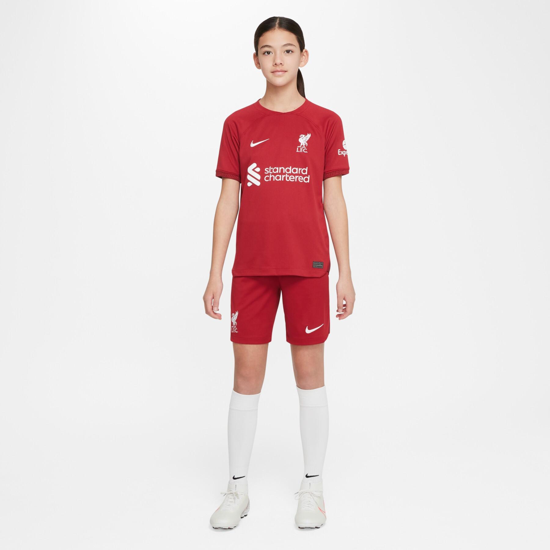 Camiseta primera equipación infantil Liverpool FC 2022/23